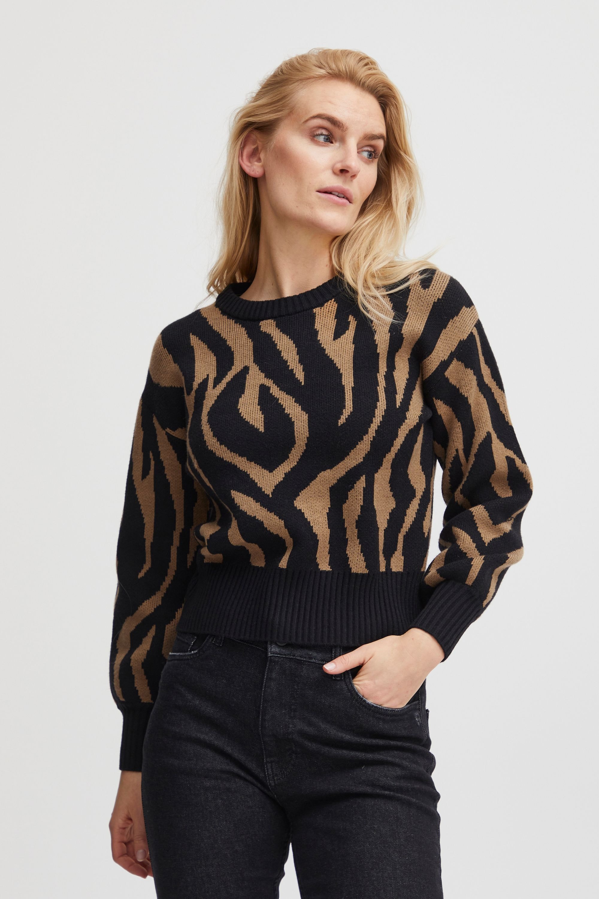 Pulz Jeans Strickfleece-Pullover »Strickpullover PZDevika«
