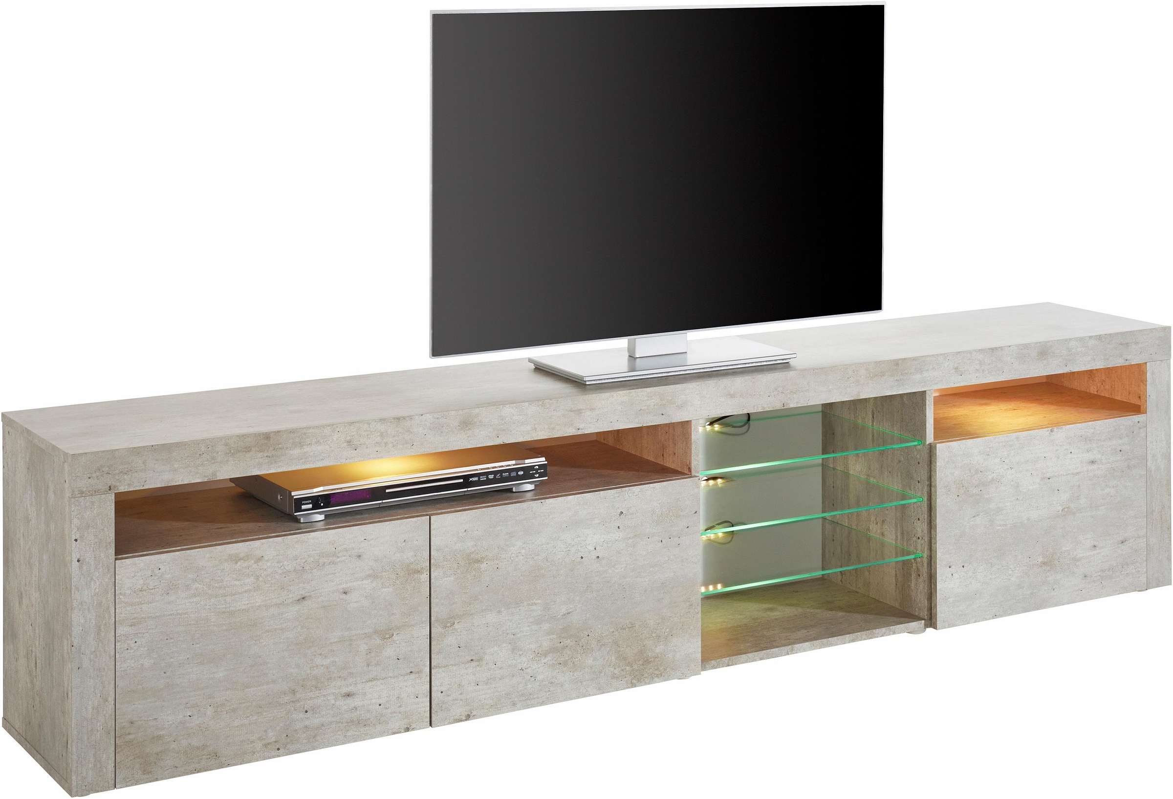 borchardt Möbel Lowboard "Santa Fé, TV-Schrank 200 cm breit" Breite 200 cm