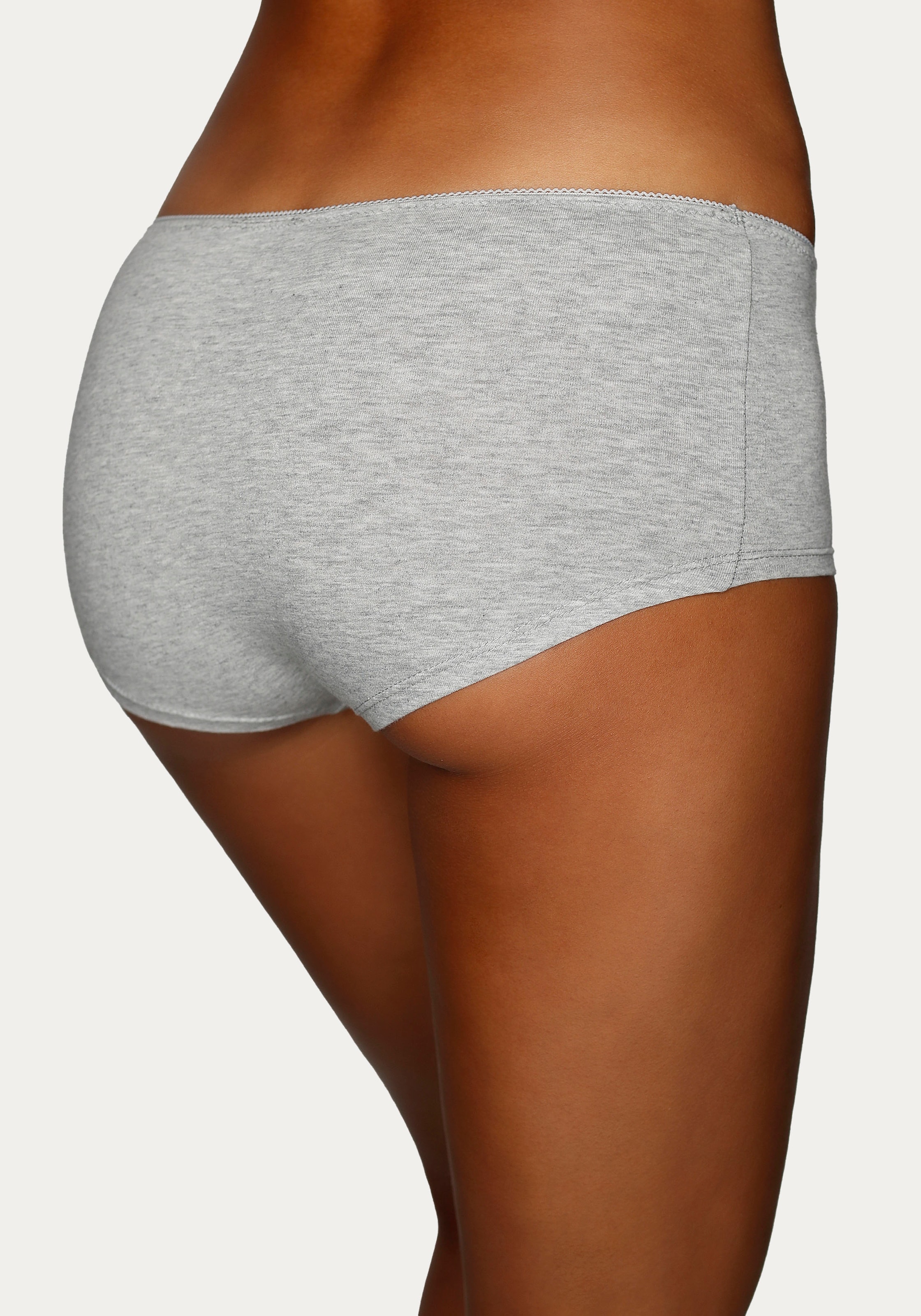 petite fleur Hipster, (6er-Pack), aus elastischer Baumwolle