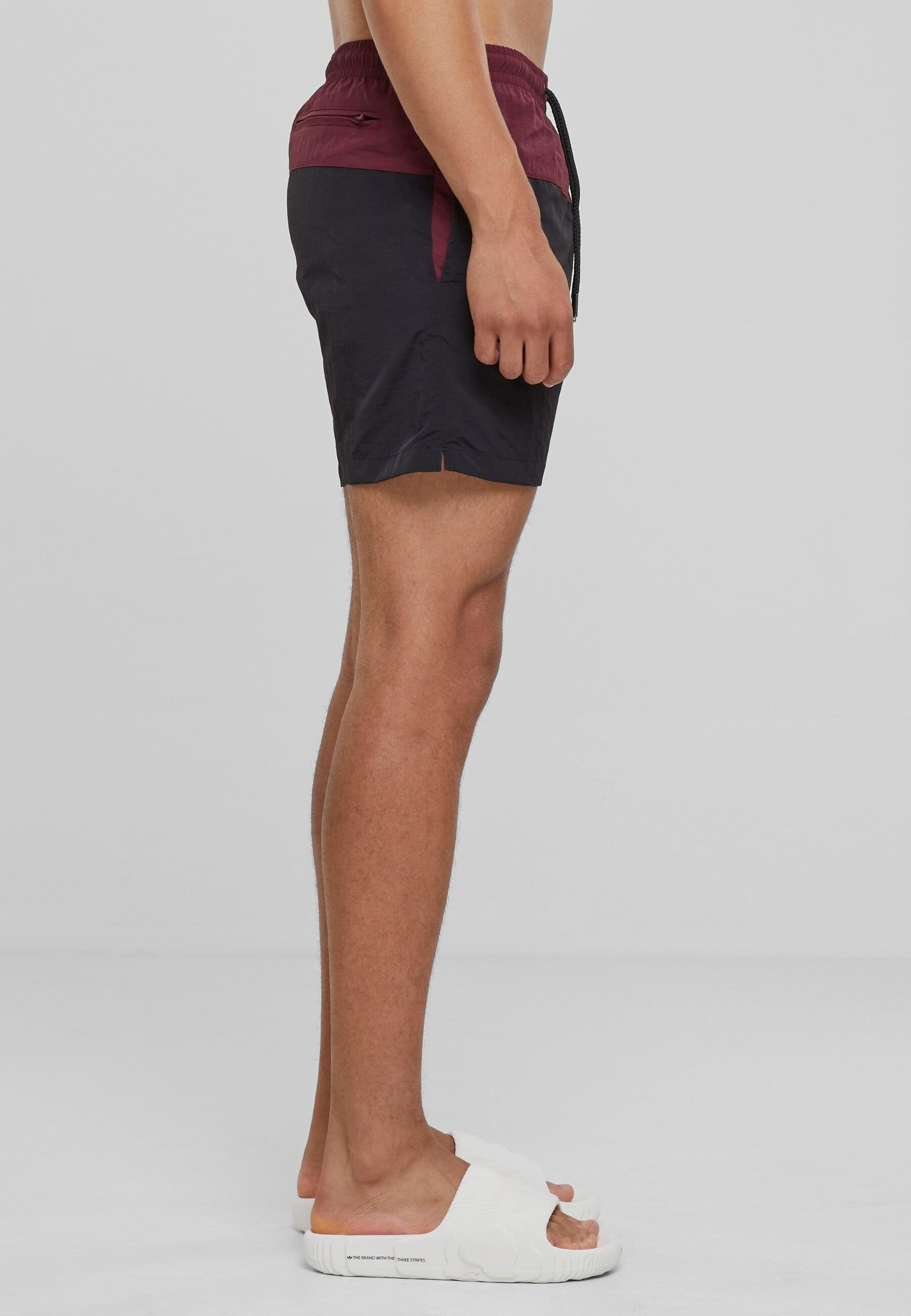 URBAN CLASSICS Badeshorts »Urban Classics Herren Block Swim Shorts«