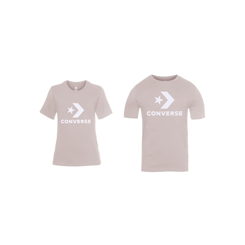 Converse T-Shirt »UNISEX CONVERSE GO-TO STAR CHEVRON LOGO STANDARD FIT T-SHIRT«