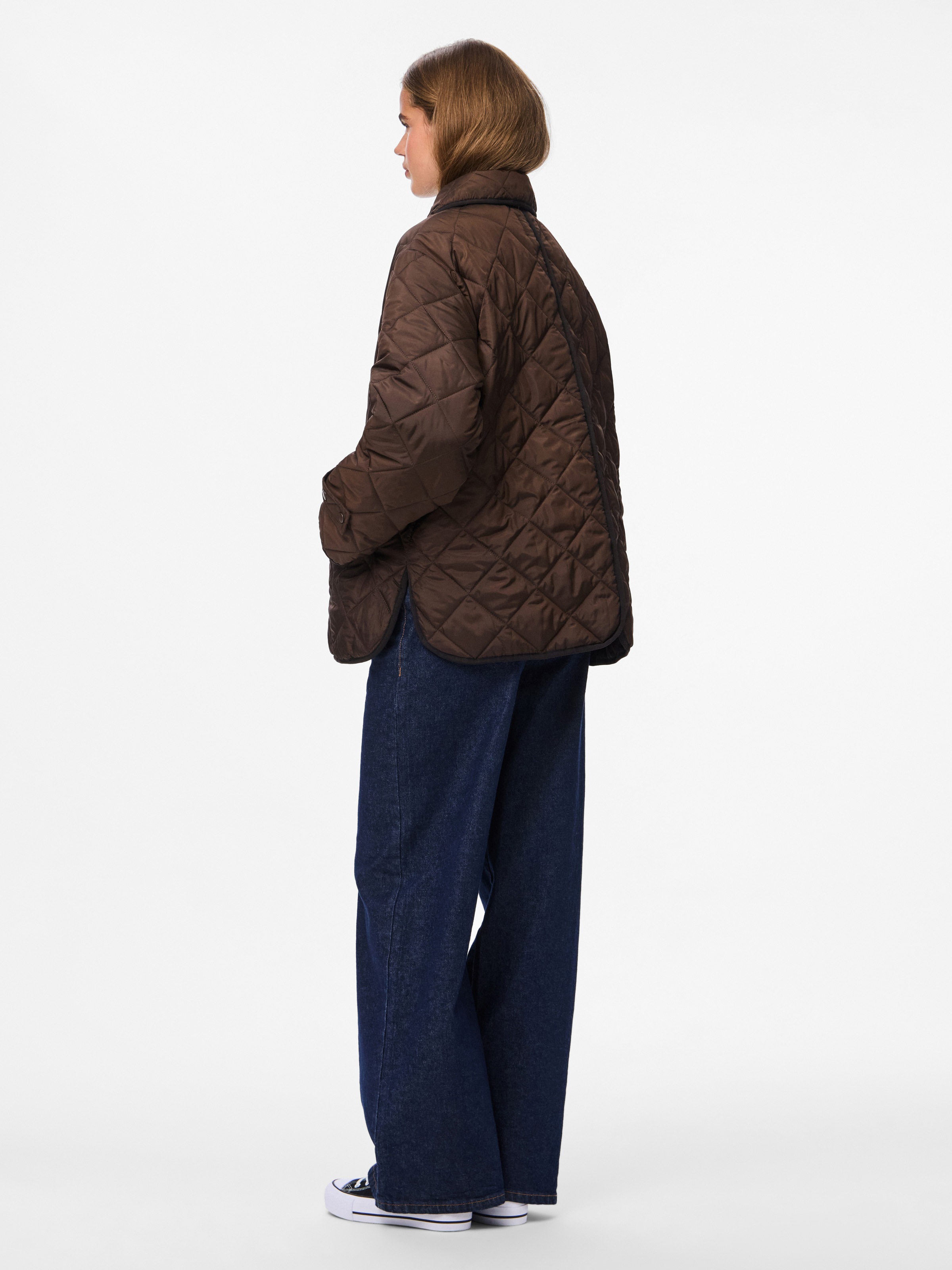 pieces Steppjacke »PCEMILY SHORT QUILTED JACKET NOOS BC« Kunstfaser