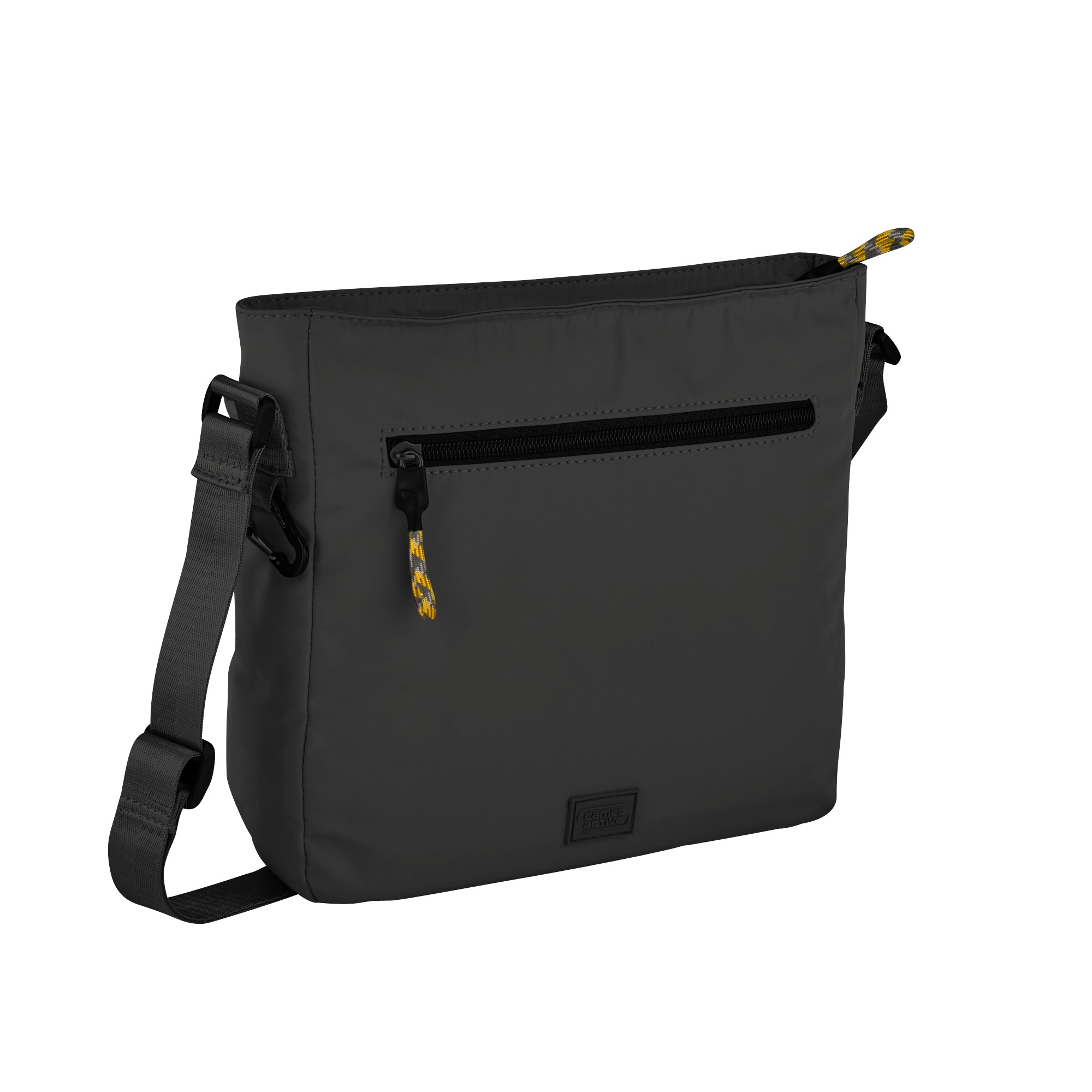 Thumbnail - camel active Umhängetasche "Terra", aus recyceltem Nylon und voluminös aufgesetzten Taschen