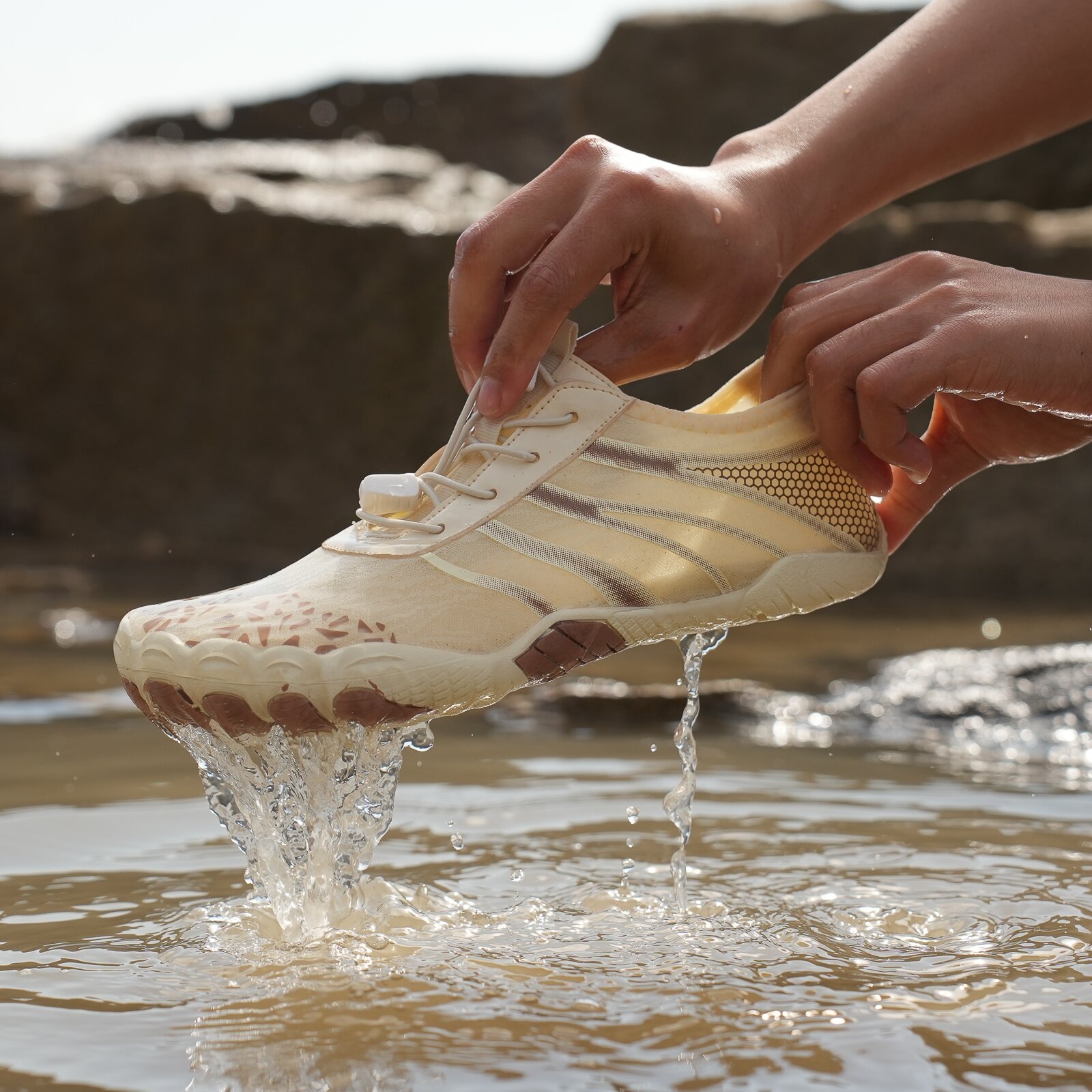 DOTALES Laufschuh »Flowstep Barfußschuhe Flowstep Damen Trekkingschuhe/Outdoorschuh«, Vegan