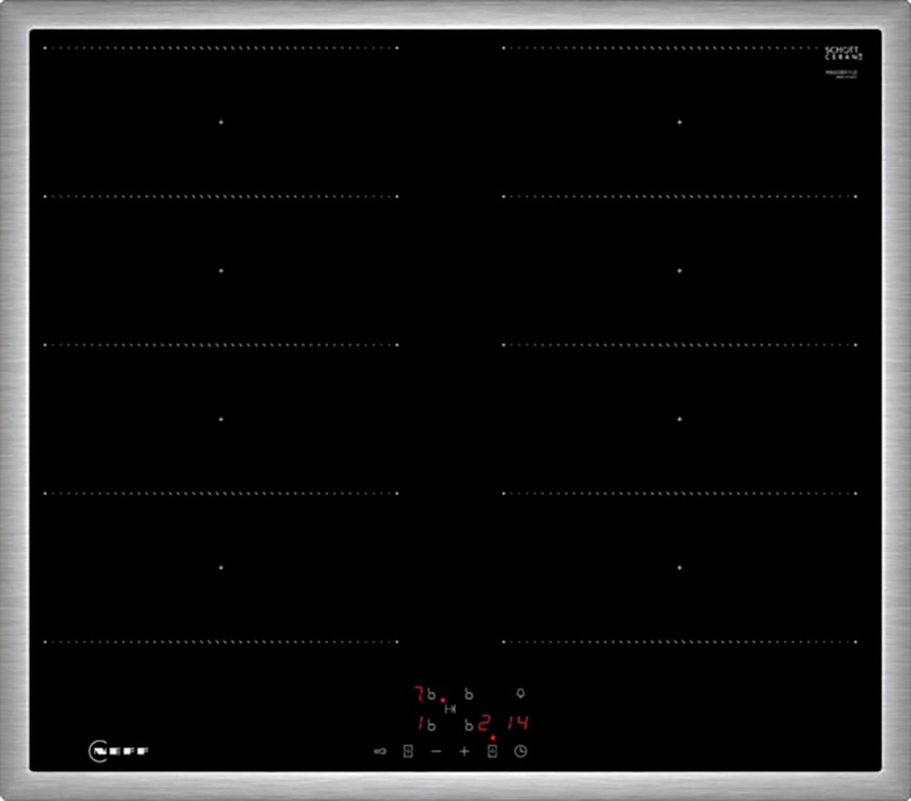 NEFF Flex-Induktions-Herd-Set »EDX4IB«, N 30, EDX4IB, mit Teleskopauszug nachrüstbar, EasyClean