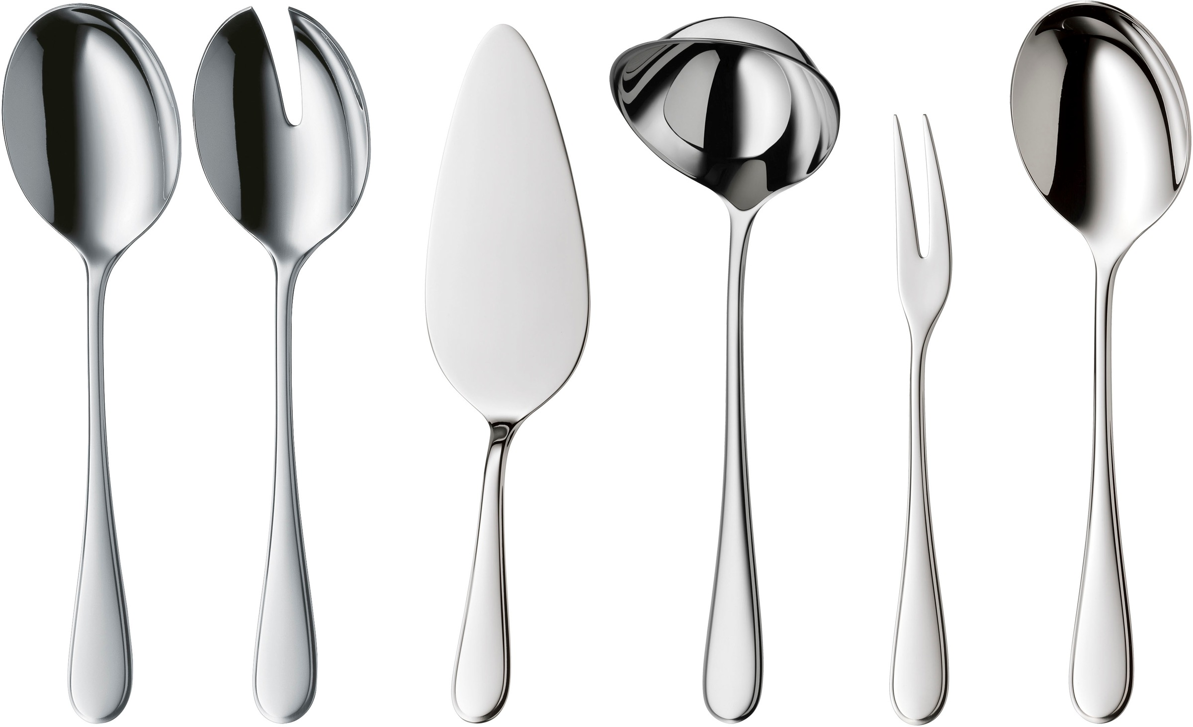 WMF Besteck-Set »Kent Plus«, (Set, 66 tlg.), ergonomisch, Cromargan protect