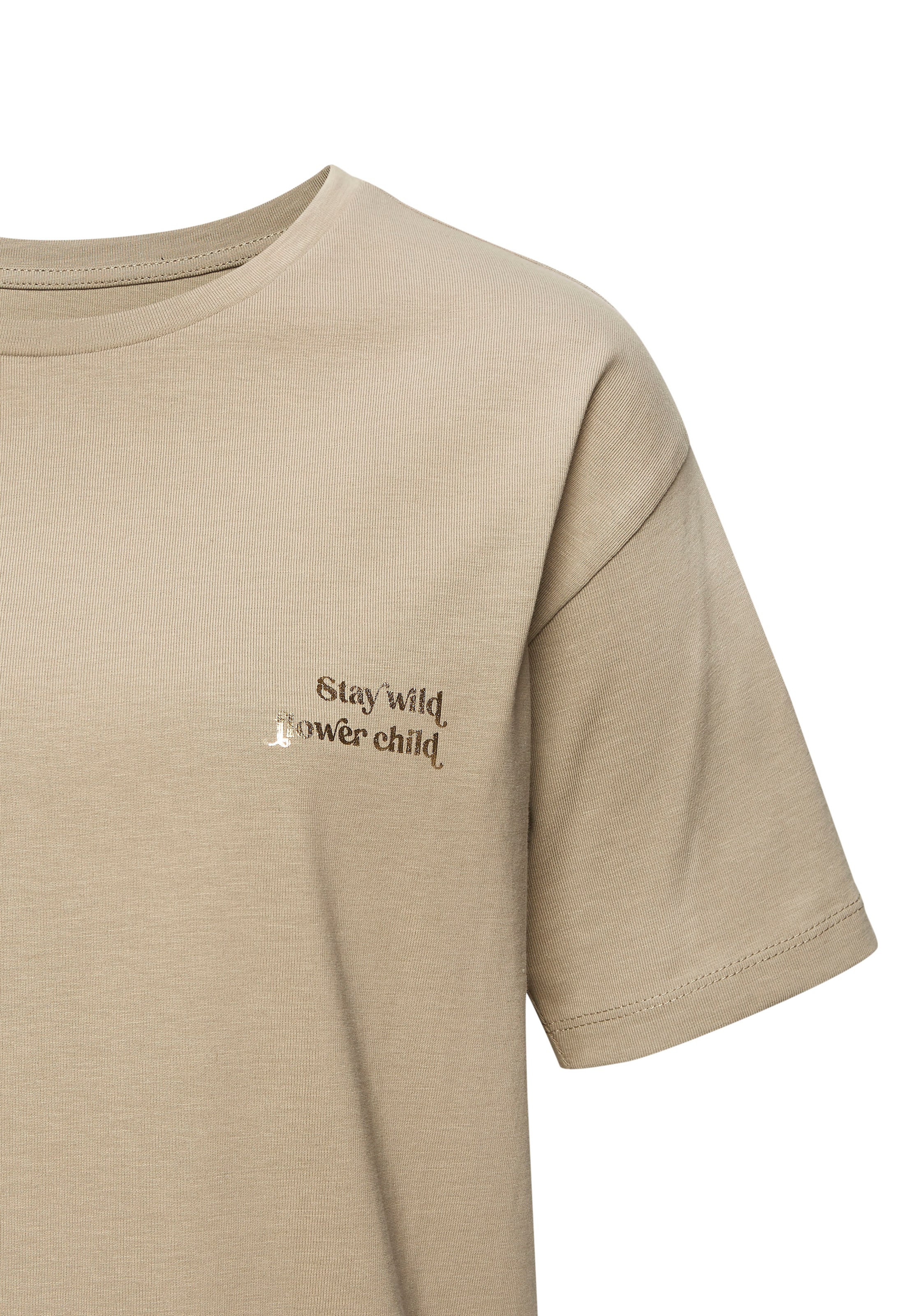 LASCANA T-Shirt, mit tollen Foilprint