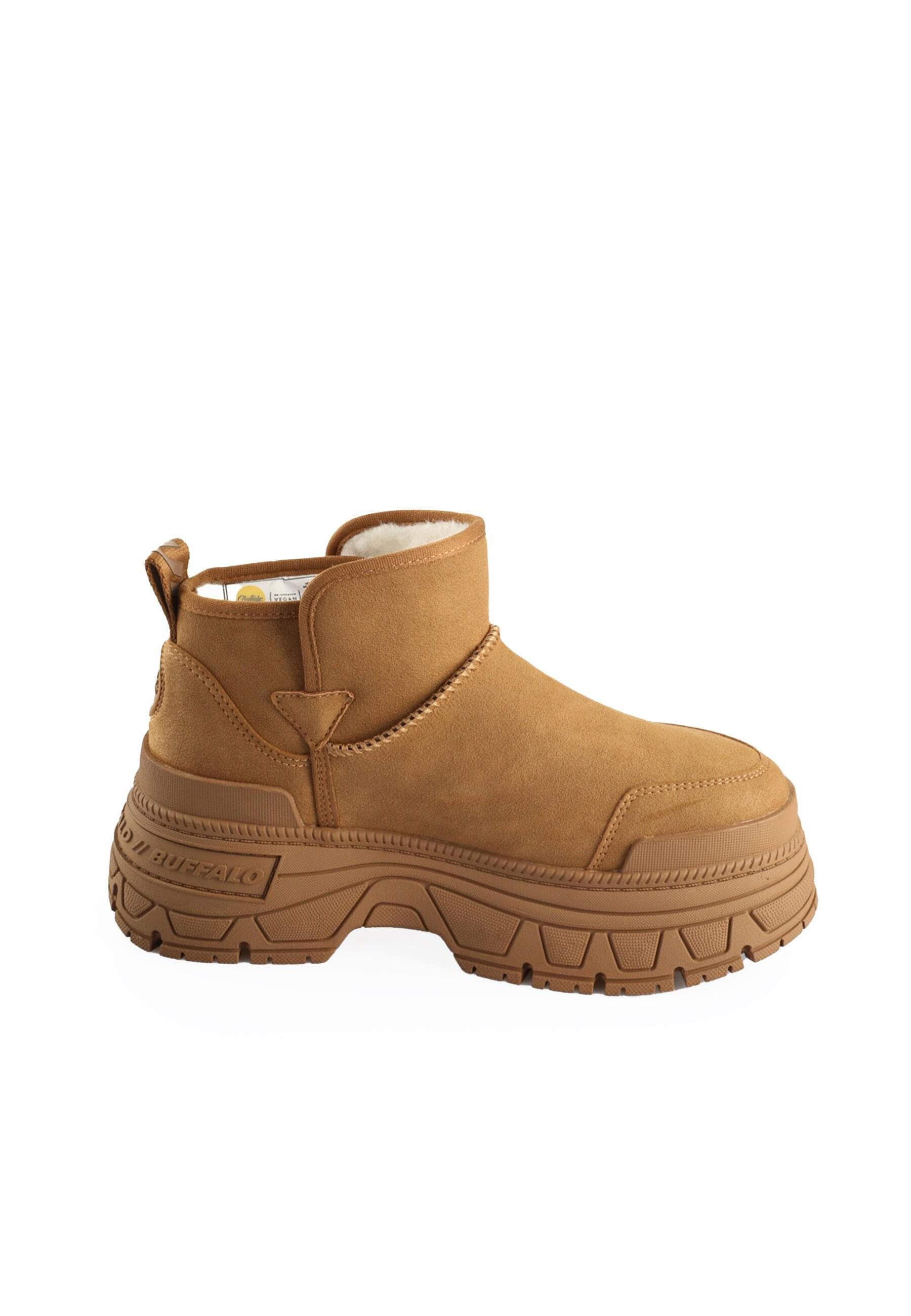 Buffalo Stiefel »Buffalo FusiOn Slip On Lo Warm Vegan Nubuck«