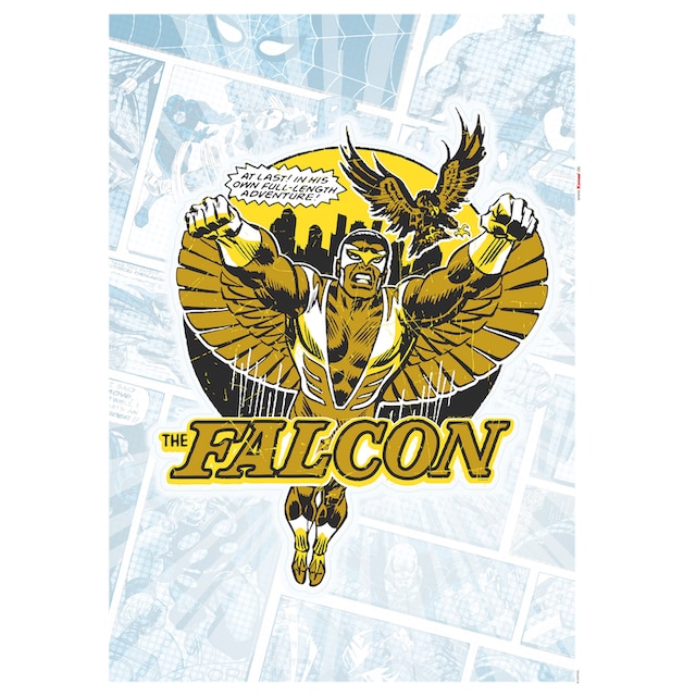 Komar Wandtattoo »Falcon Gold Comic Classic«, (1 St.), 50 x 70 cm bestellen  | BAUR