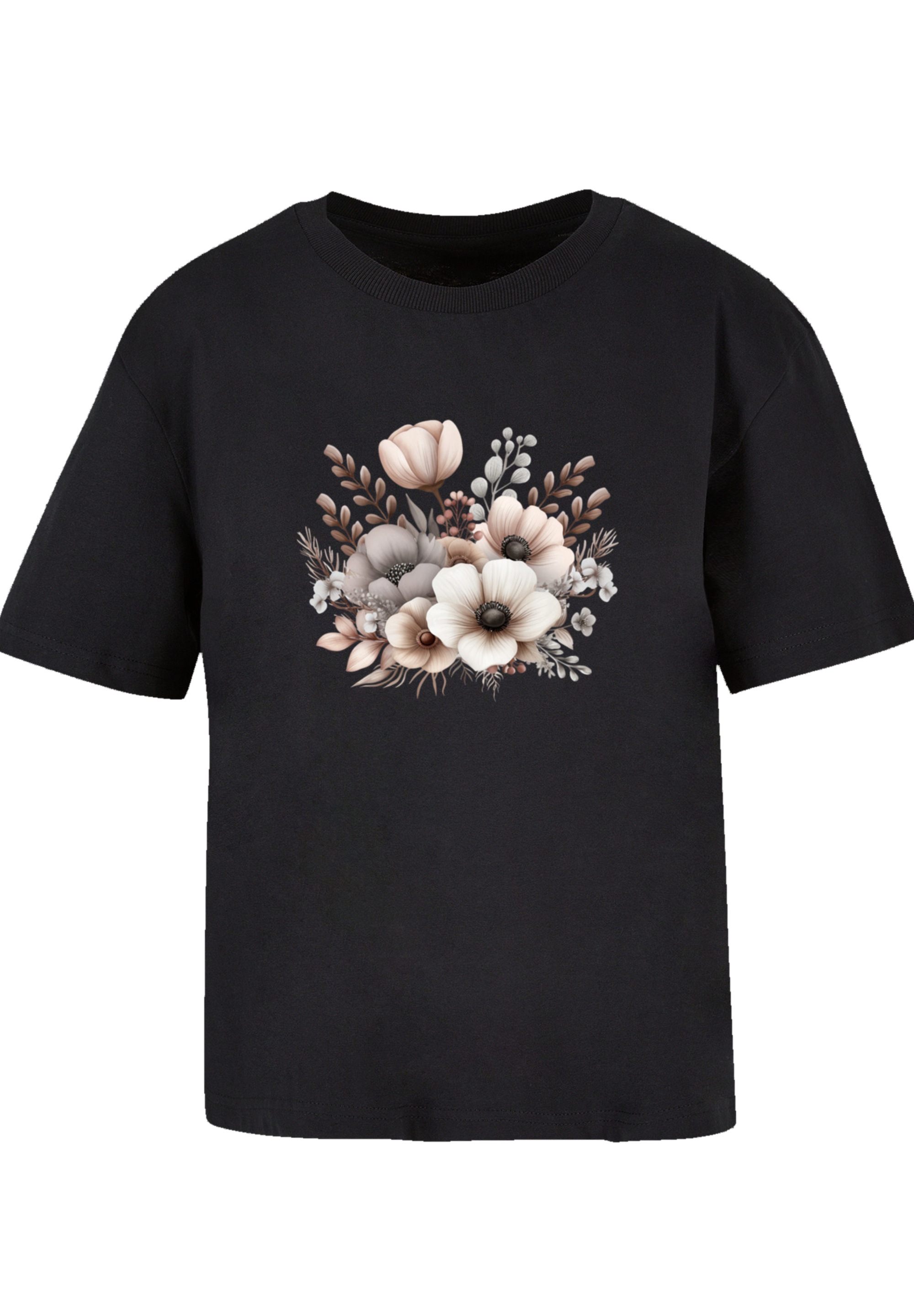 F4NT4STIC T-Shirt »Blumenstrauß Boho« Premium Qualität