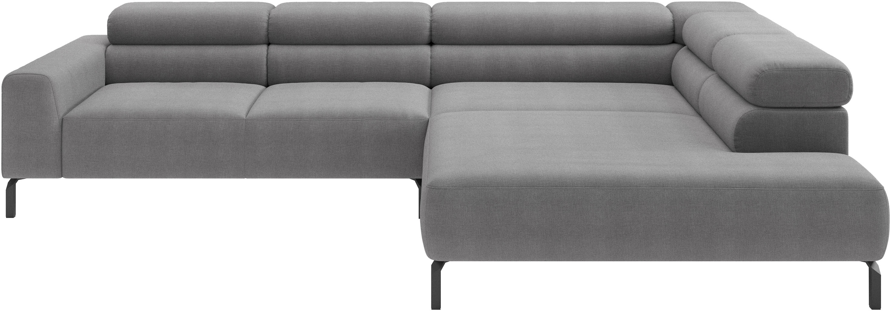Home affaire Ecksofa "Antonelli, L-Form, incl. Kopfteilverstellung, Breite 312 cm" wahlweise elektrische Sitztiefenverstellung