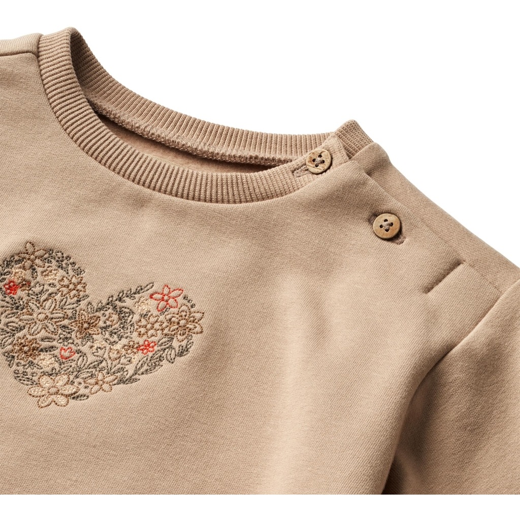 WHEAT Sweatshirt »Wheat Pullover Sweatshirt Nelly mit Stick«