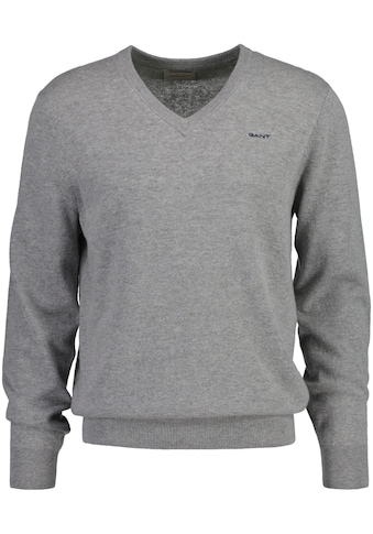 Gant V-Ausschnitt-Pullover »Extrafine Lambs...