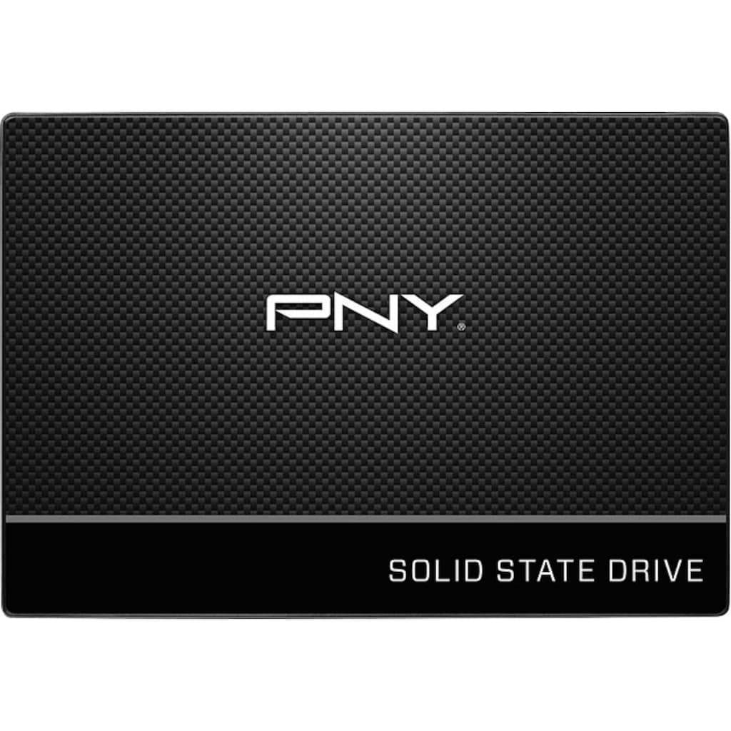 PNY interne SSD »CS900«, 2,5 Zoll, Anschluss SATA III