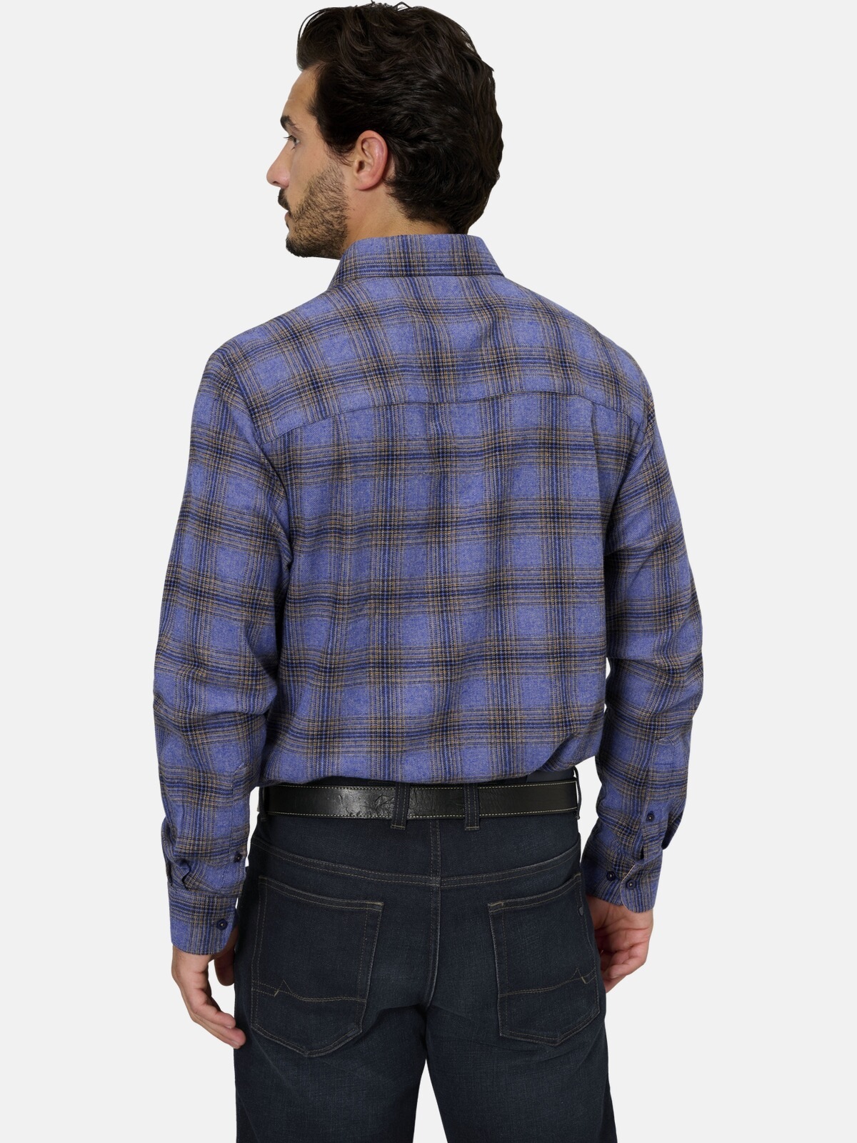 BABISTA MILANTARA Long Sleeve Shirt Men Blue L 2