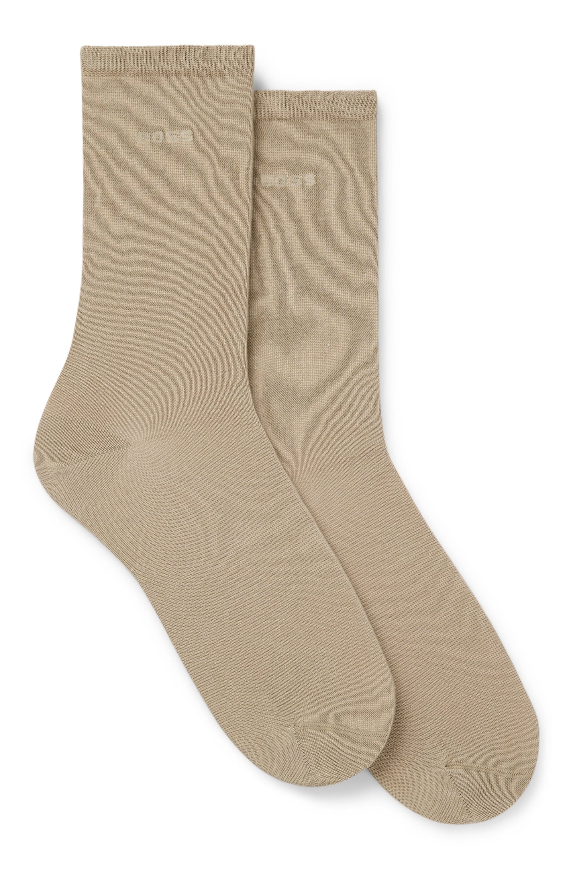 BOSS Businesssocken "2P RS Uni Logo CC W" Packung, 2er Pack, 2 Stk. tlg. mi günstig online kaufen