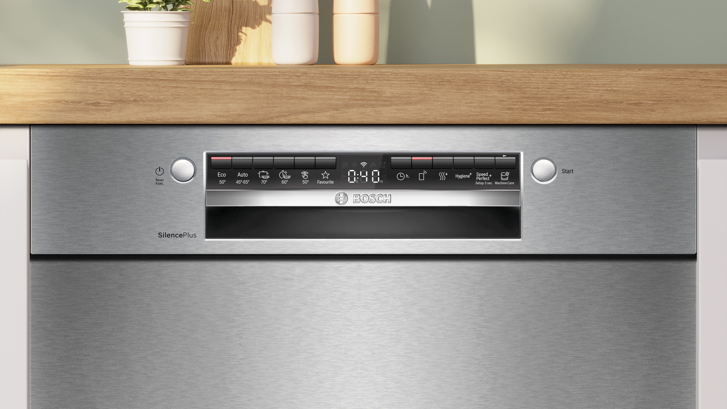 BOSCH Unterbaugeschirrspüler Serie 4 »SMU4ECS32E«, 14 Maßgedecke