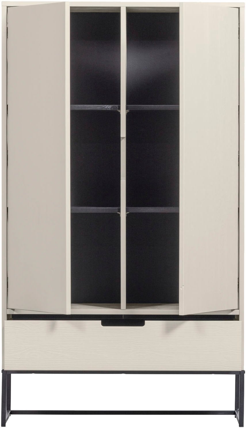 WOOOD Mehrzweckschrank »Silas«, zwei Türen, mit Schublade, H 149 cm x B 85 cm