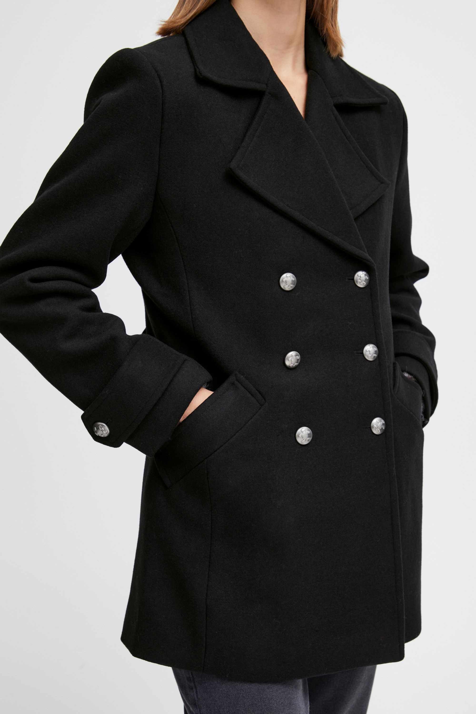 b.young Wollmantel »Wollmantel BYCALINE JACKET -«