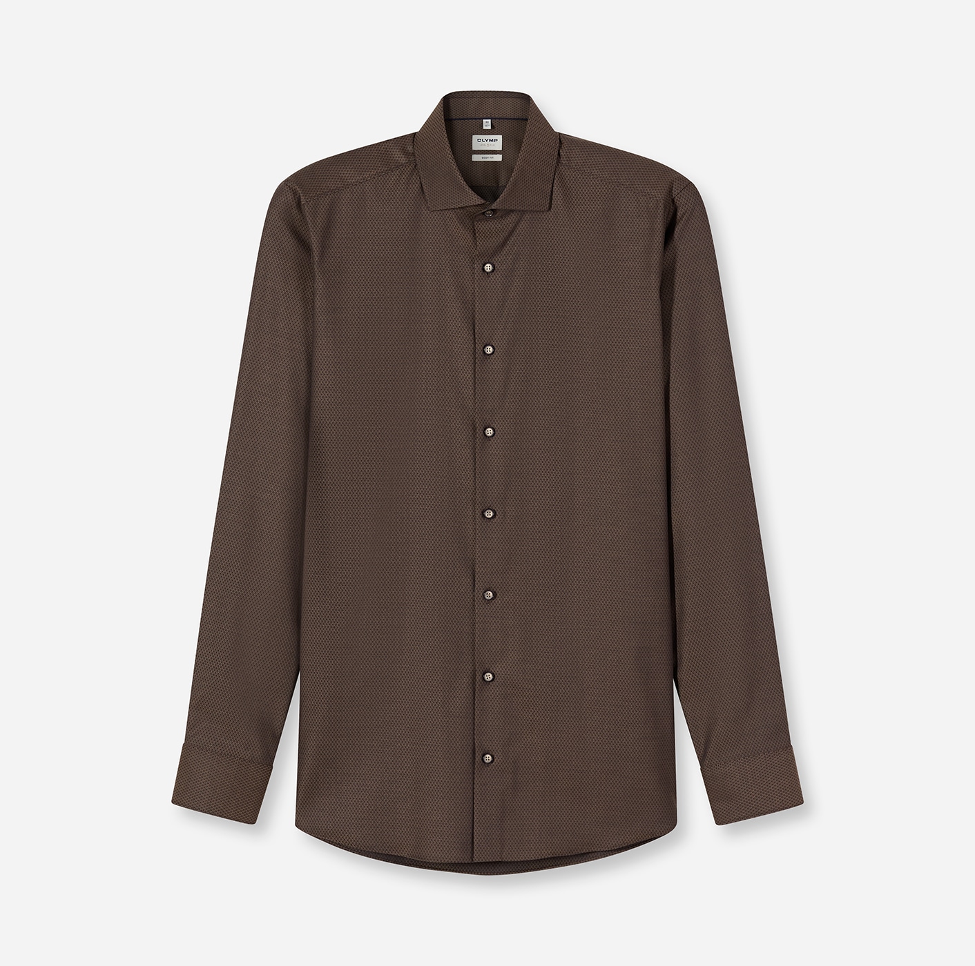 OLYMP Langarmhemd "Level 5" Businesshemd, body fit, Royal-Kentkragen, unifa günstig online kaufen