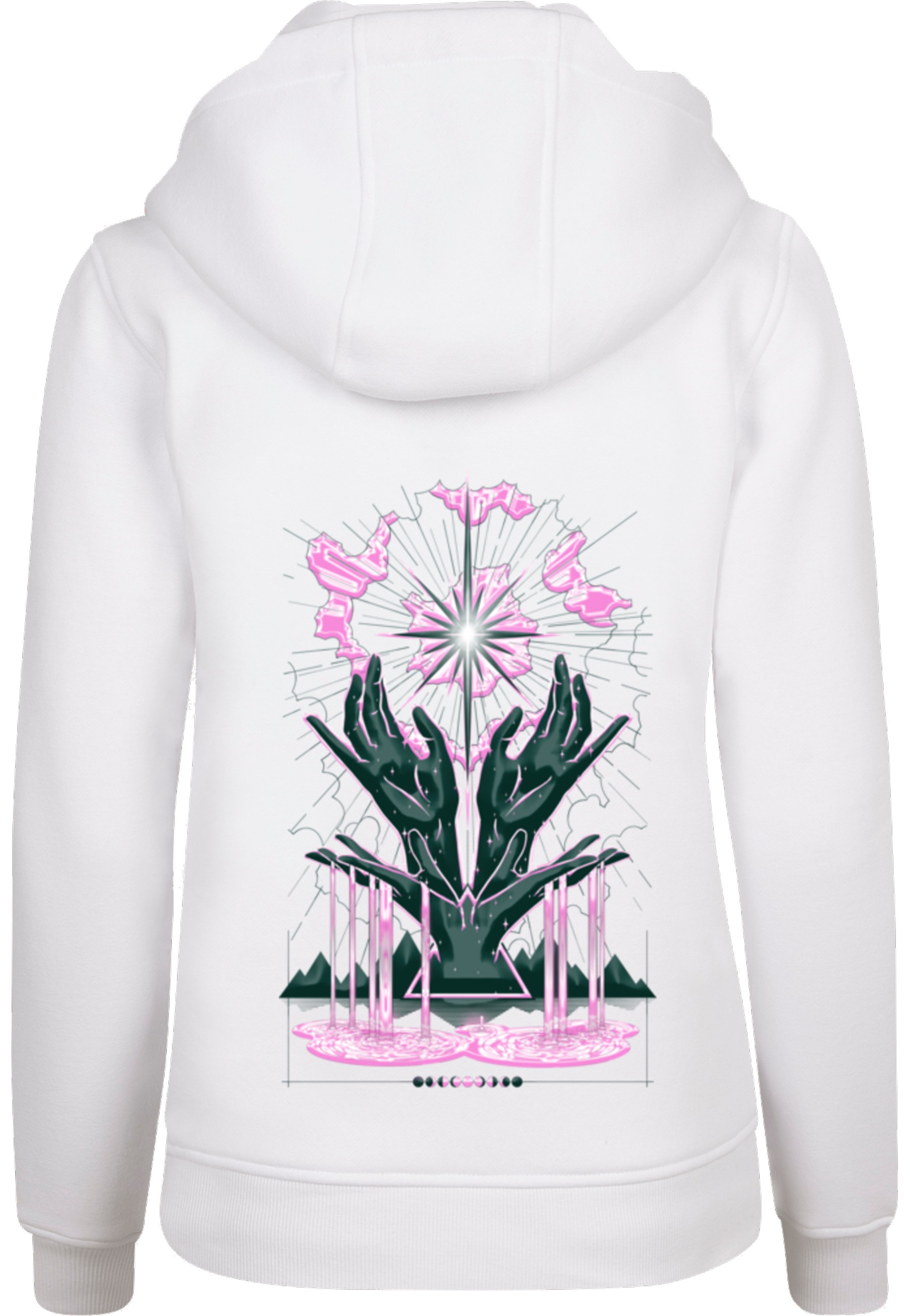 Miss Tee Kapuzensweatshirt "Miss Tee Damen Shine Bright Hoody" günstig online kaufen