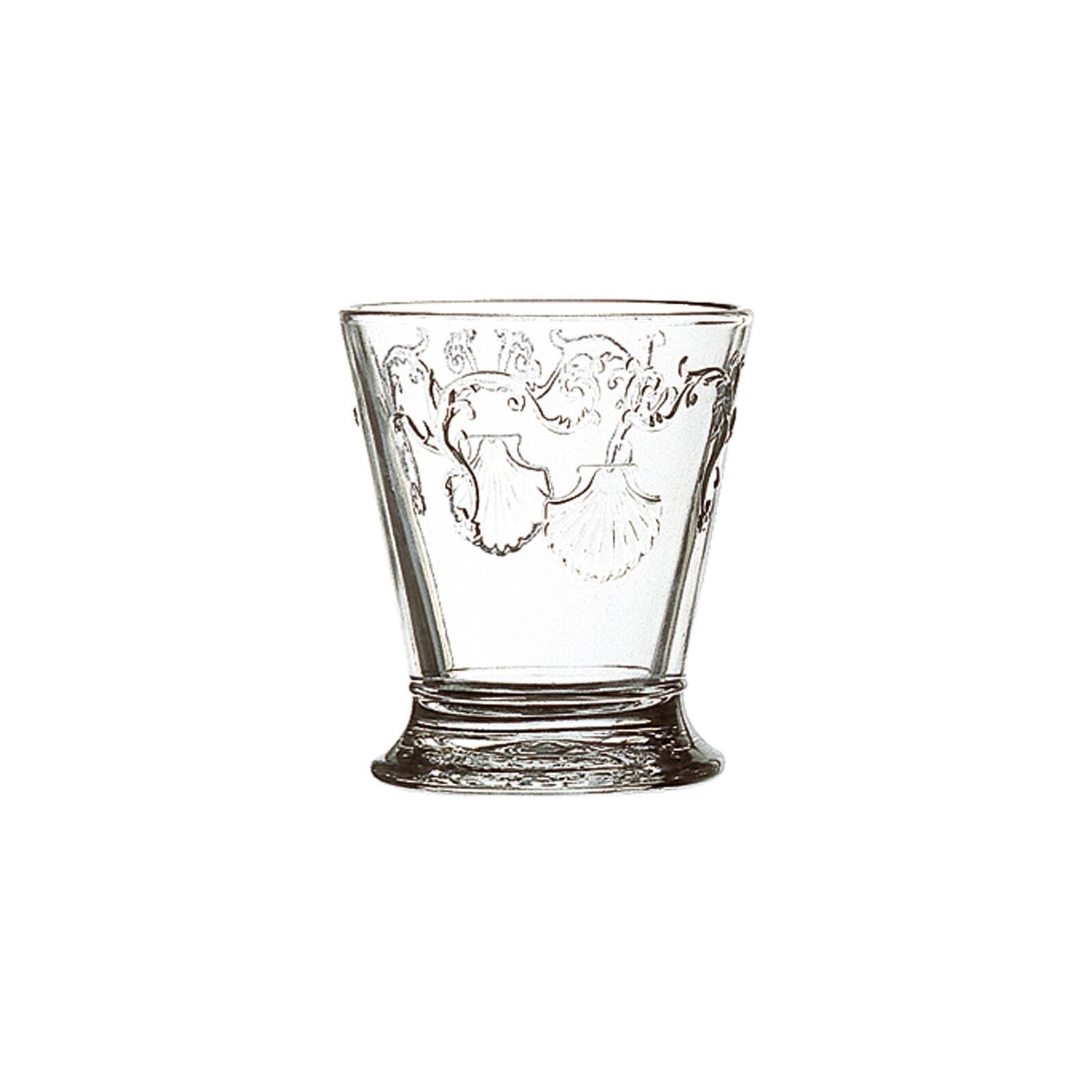 Glas LA ROCHÈRE FRANCE "Wassergläser Versailles 250 ml 6er Set transparent", bunt (transparent), 6 tlg., Glas, Trinkgefäße, GlaeserSet Wasserglas 2