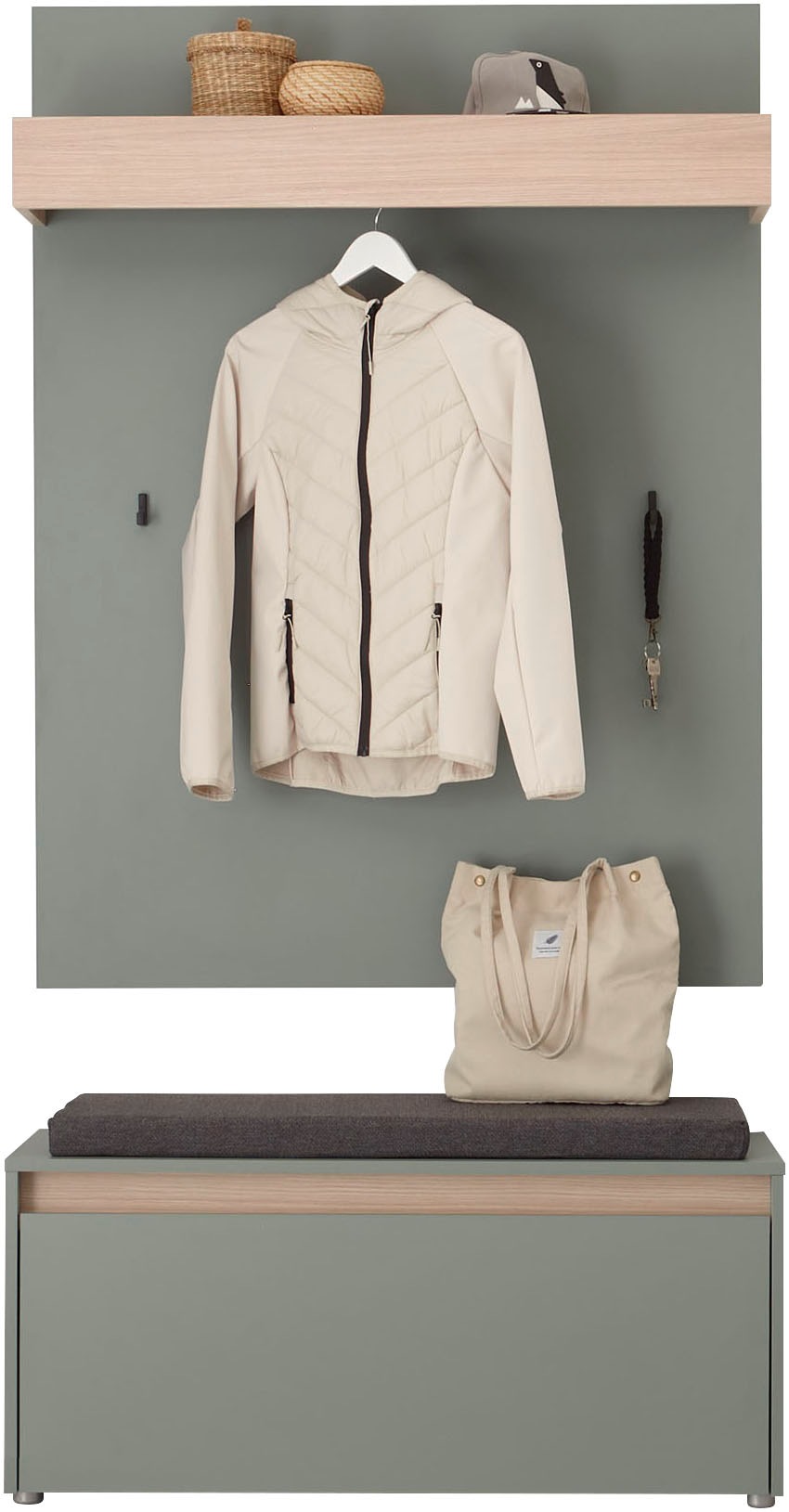 Home affaire Garderoben-Set "GIRON/CiTY, moderne Garderobe, Komplettset mit günstig online kaufen