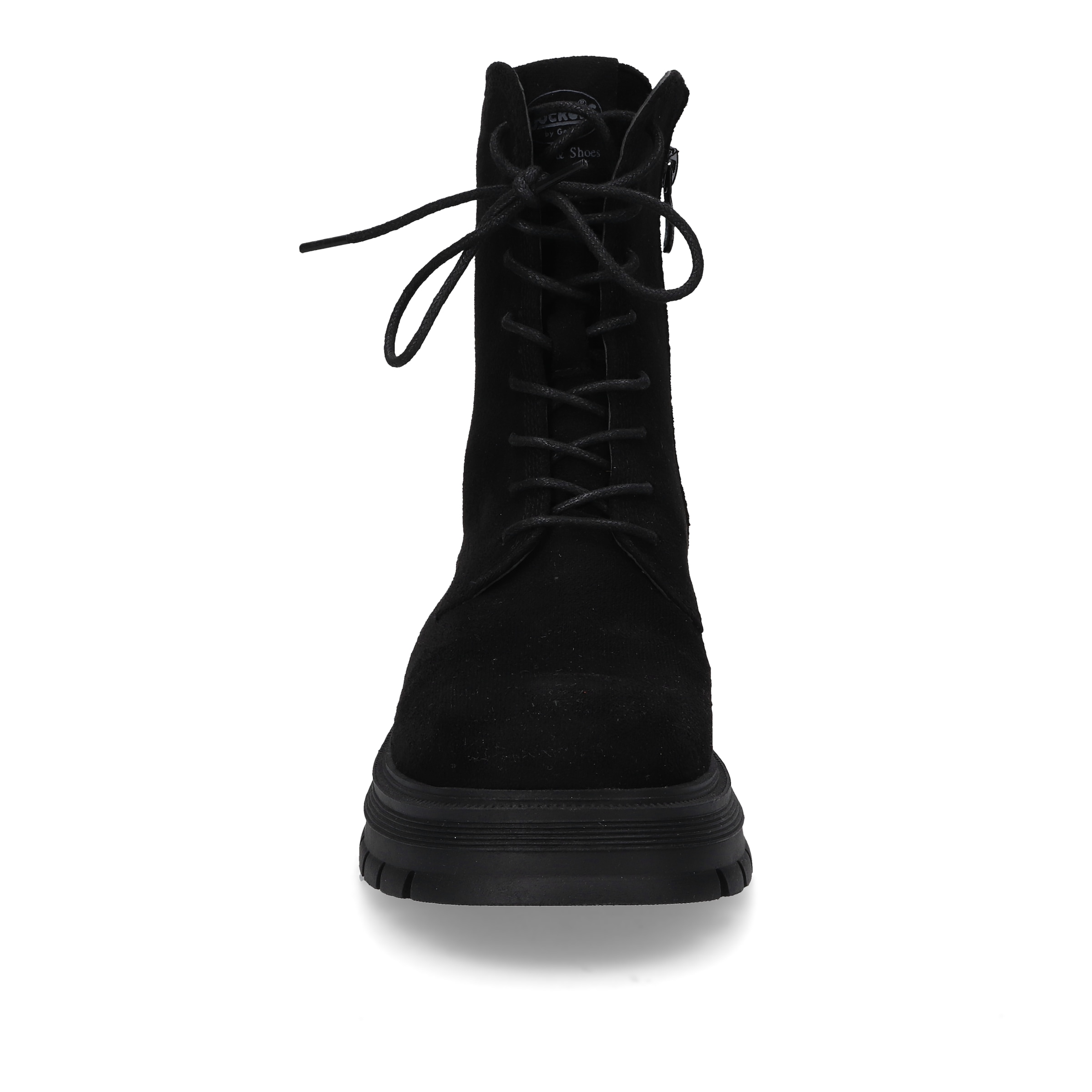 Dockers by Gerli Schnürboots, Biker Boots mit Reißverschluss