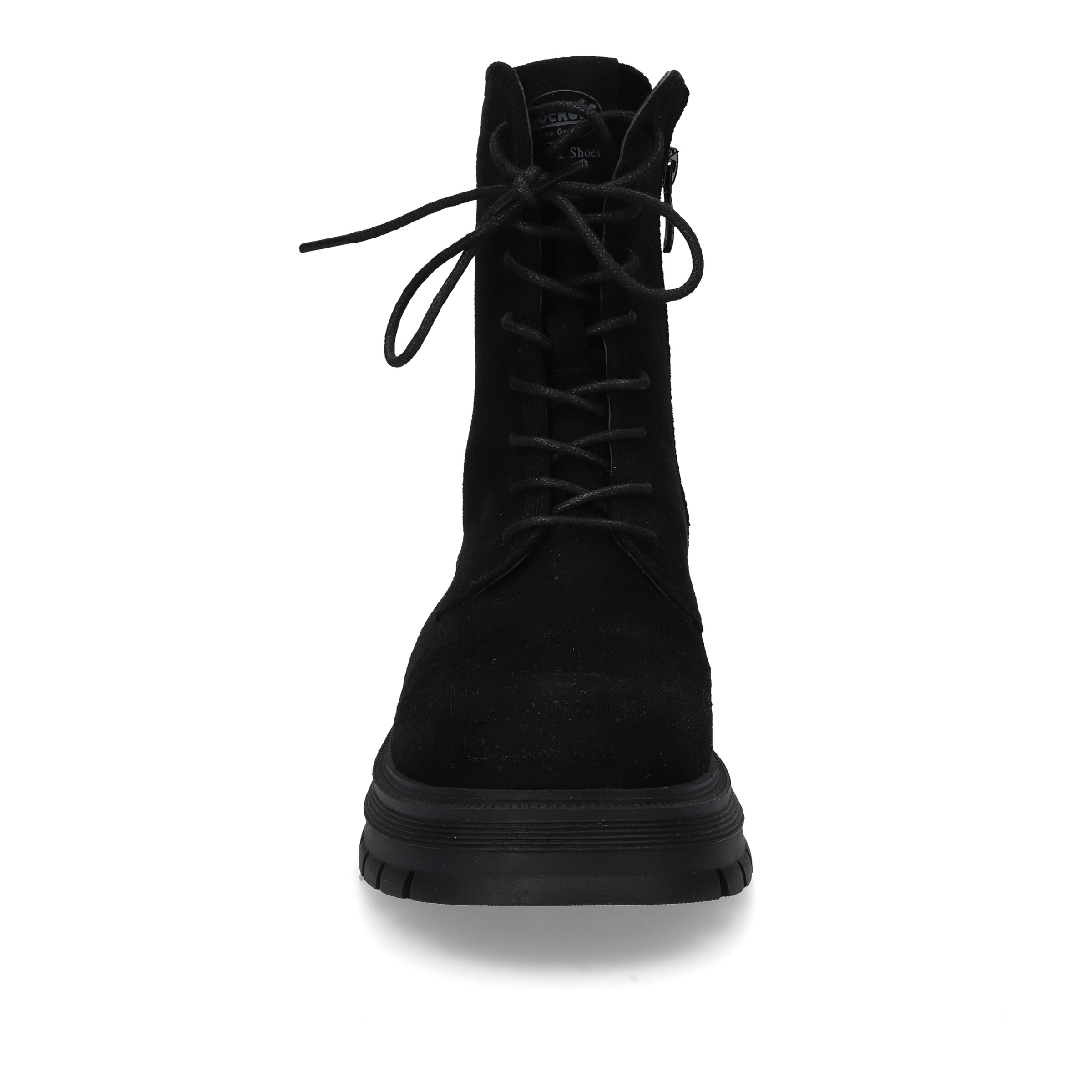 Dockers by Gerli Women's Lace-Up Biker Boots Black Size 37 3