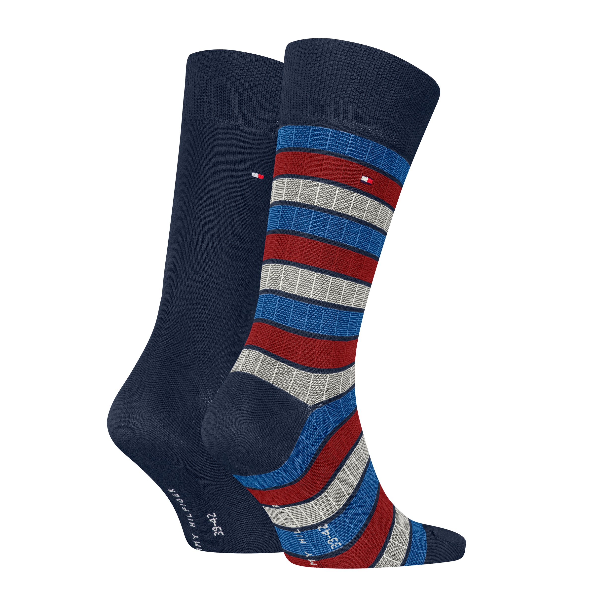 Tommy Hilfiger Socken "TH MEN SOCK 2P ONE ROW COLORBLOCK", (2 Paar), mit fa günstig online kaufen