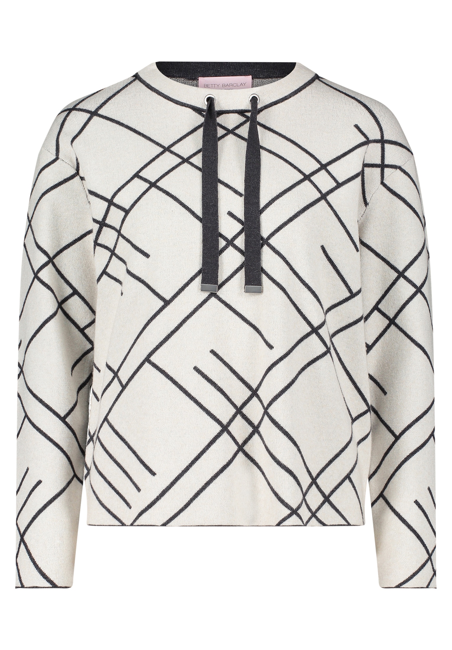 Betty Barclay Strickpullover »Damen Strickpullover mit Jacquard« 1 Stk. tlg.