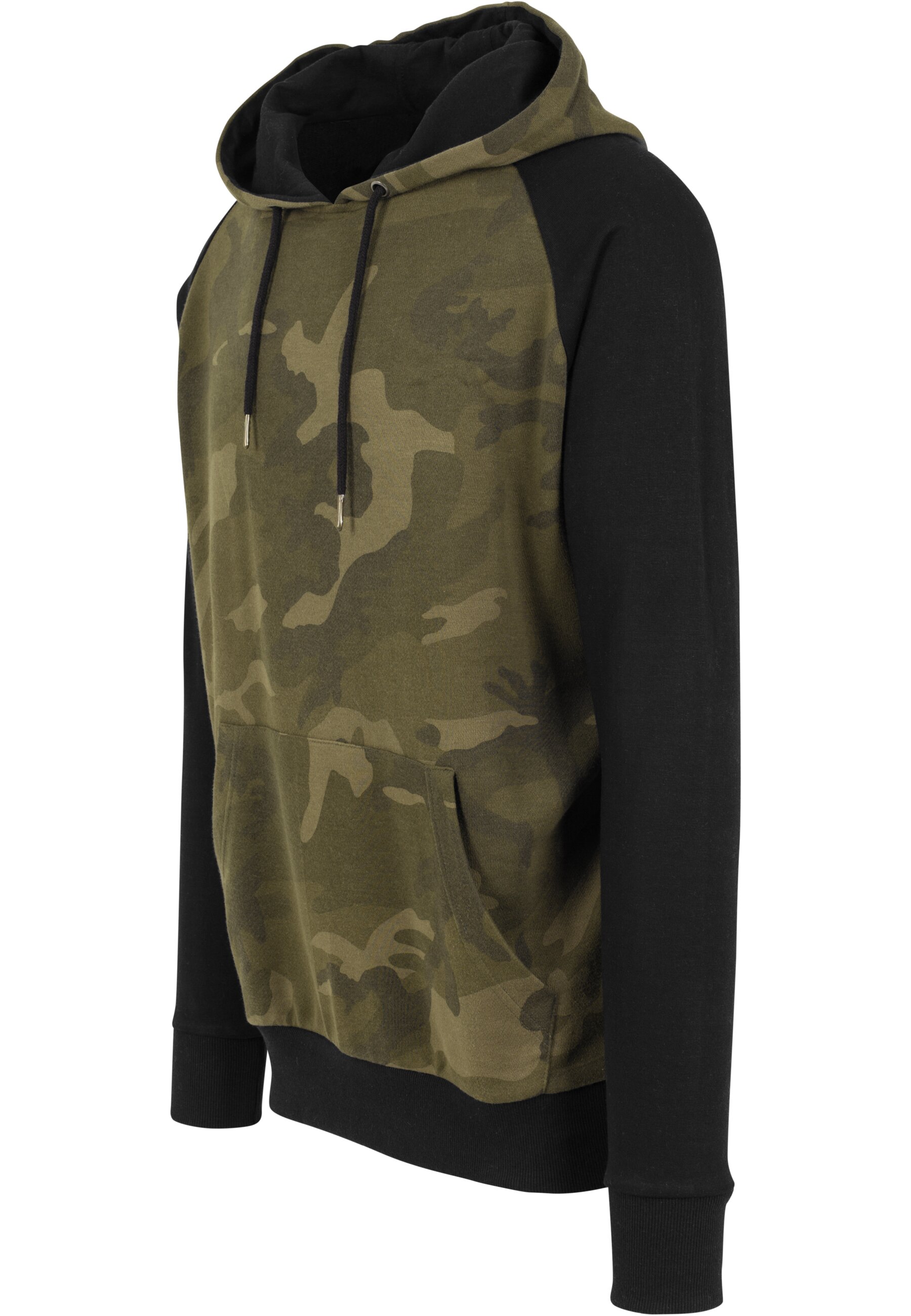 Thumbnail - URBAN CLASSICS Sweatshirt "Urban Classics Herren Camo Contrast Raglan Hoody", (1 tlg.)
