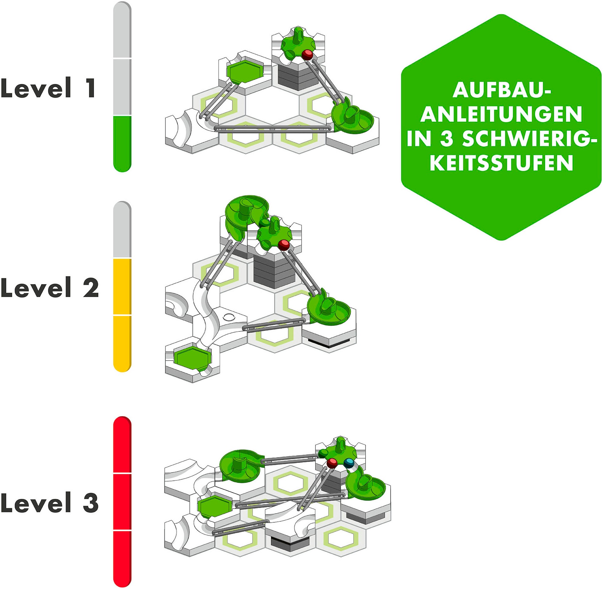 Ravensburger Kugelbahn-Bausatz »GraviTrax BASE, GO Rotative«, Made in Europe