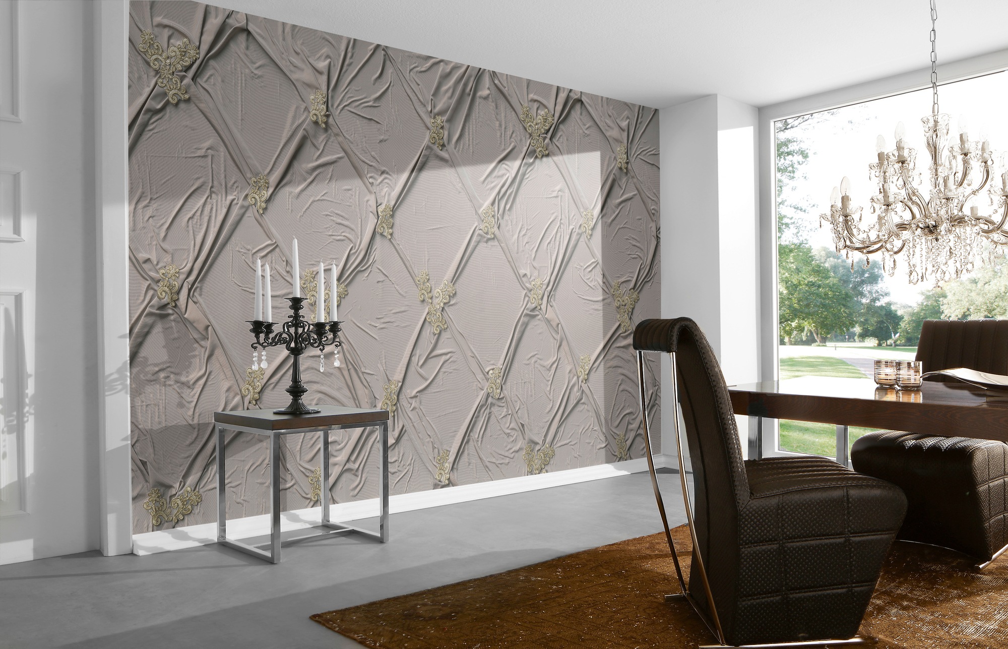 Architects Paper Fototapete »Fabric Lozenge«, Vlies, Wand, Schräge