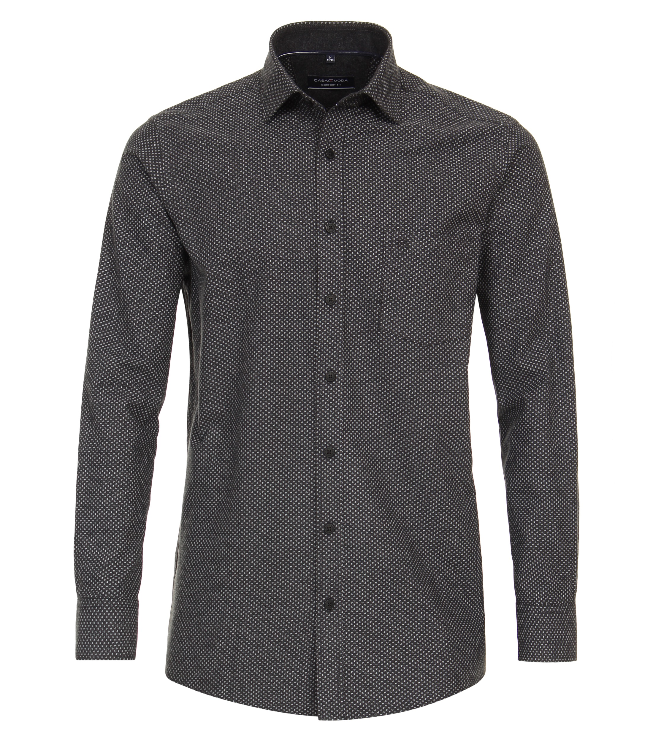 CASAMODA Flanellhemd "CASAMODA Flanellhemd Langarm Print"