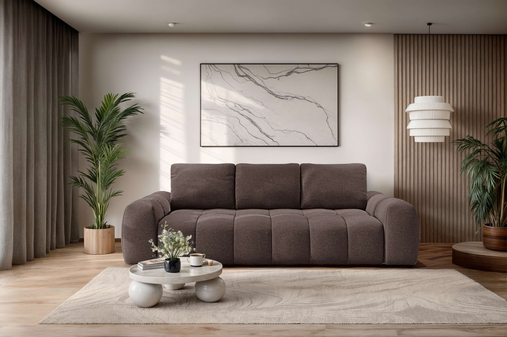 OTTO home 3-Sitzer "AZITA optionale Schlafsofa mit Bettkasten, Breite 253cm günstig online kaufen