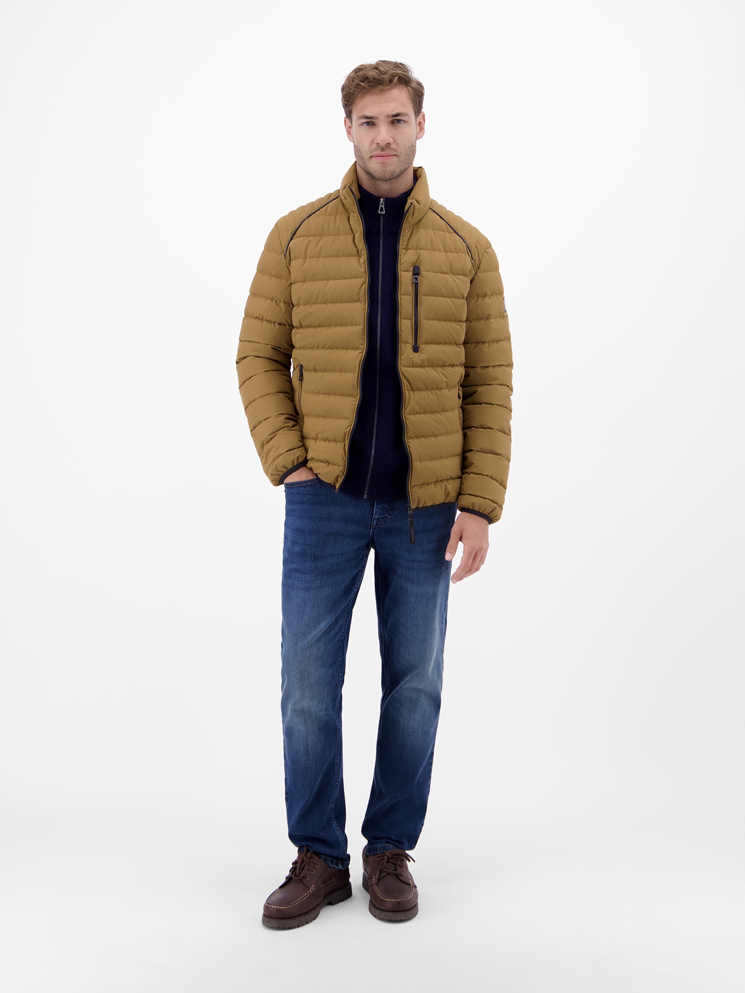 LERROS Steppjacke »LERROS Light-Weight Herren Steppjacke«, ohne Kapuze, Wasserabweisend, atmungsaktiv