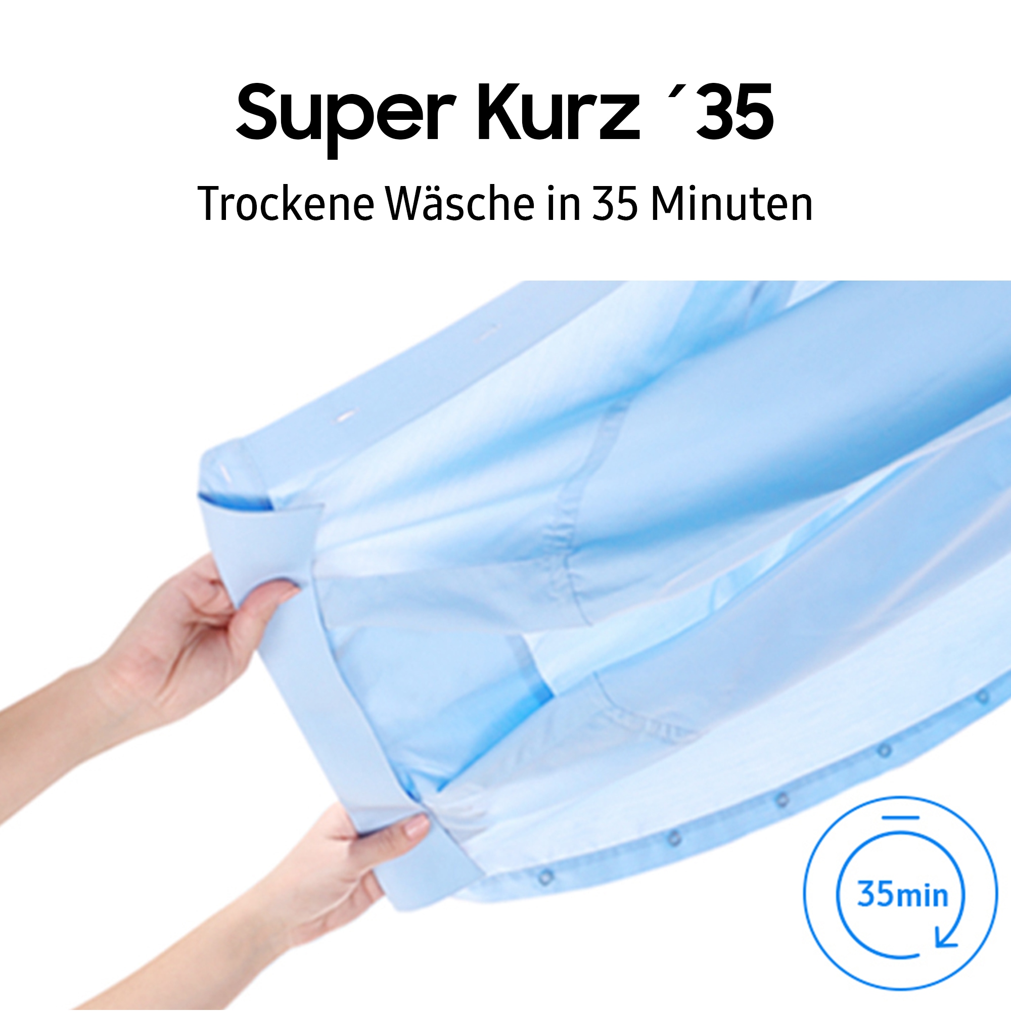 Samsung Wärmepumpentrockner »DV90T5240AW/S2«, 9 kg, Knitterschutz