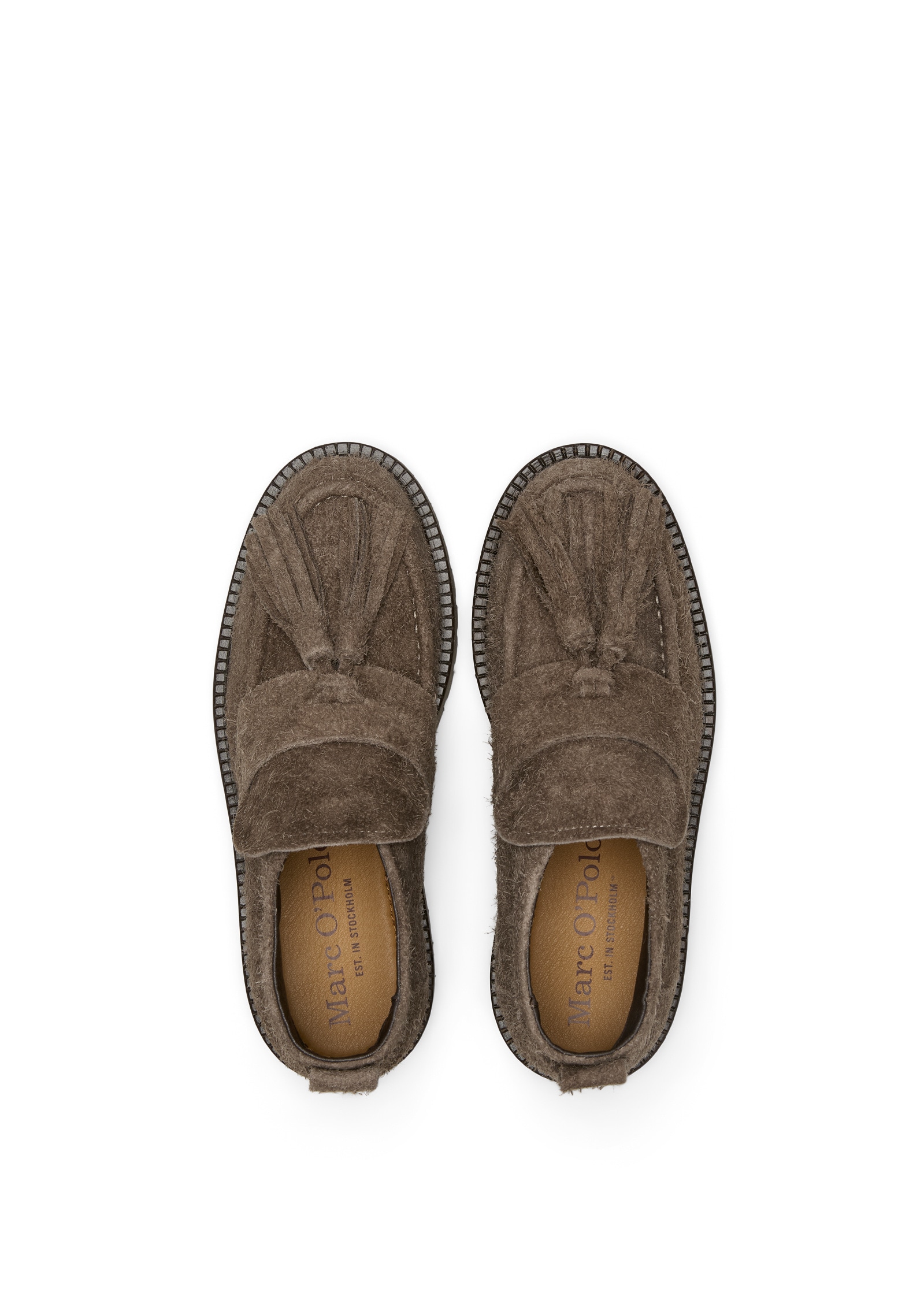 Marc O'Polo Stiefelette »aus geöltem Veloursleder«