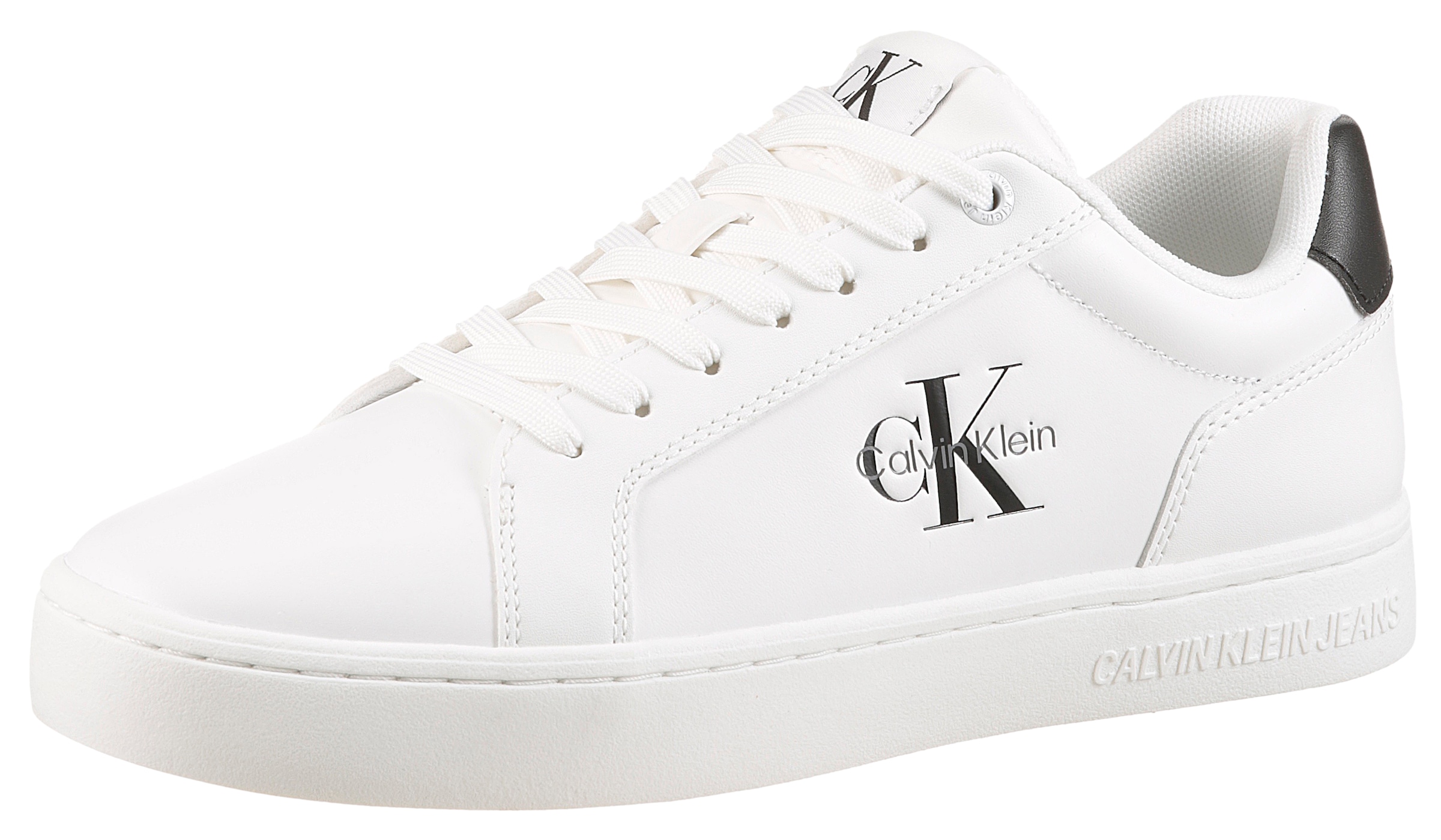 Calvin Klein Jeans Sneaker "CLASSIC CUPSOLE MONO LTH", Freizeitsneaker, Hal günstig online kaufen