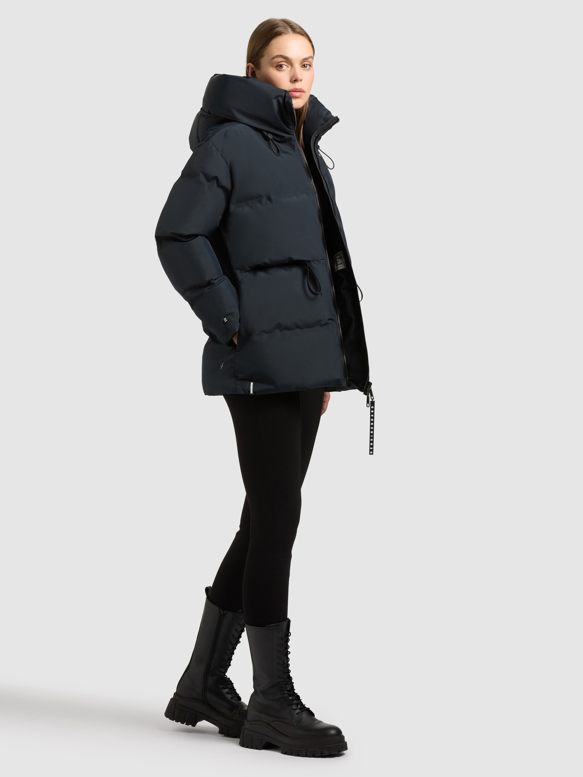 khujo Steppjacke »ELLIS2«, mit Kapuze