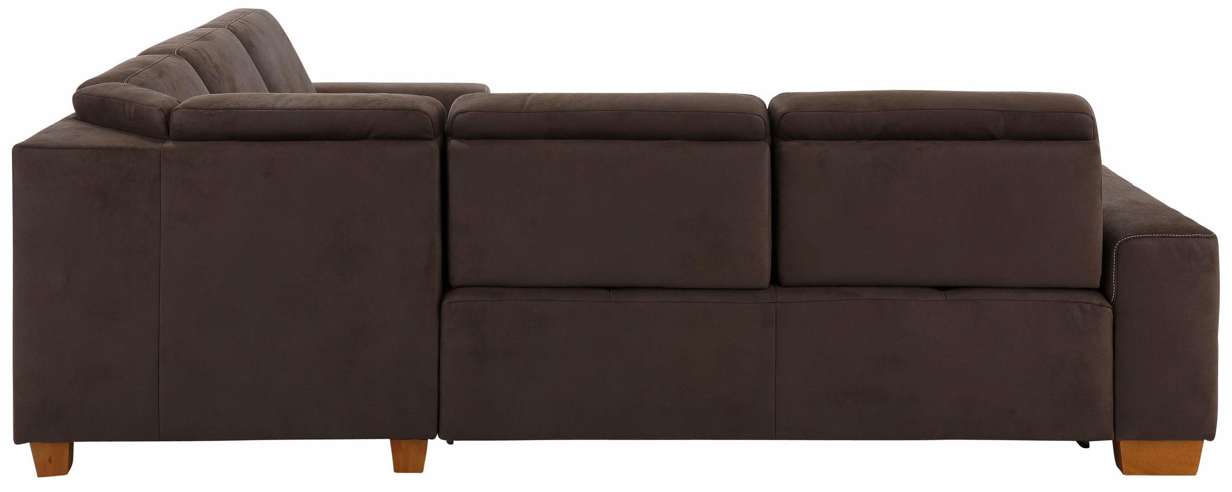 Thumbnail - Home affaire Ecksofa "Puccini L-Form", mit Federkern, Sitztiefenverstellung, Kontrastnaht