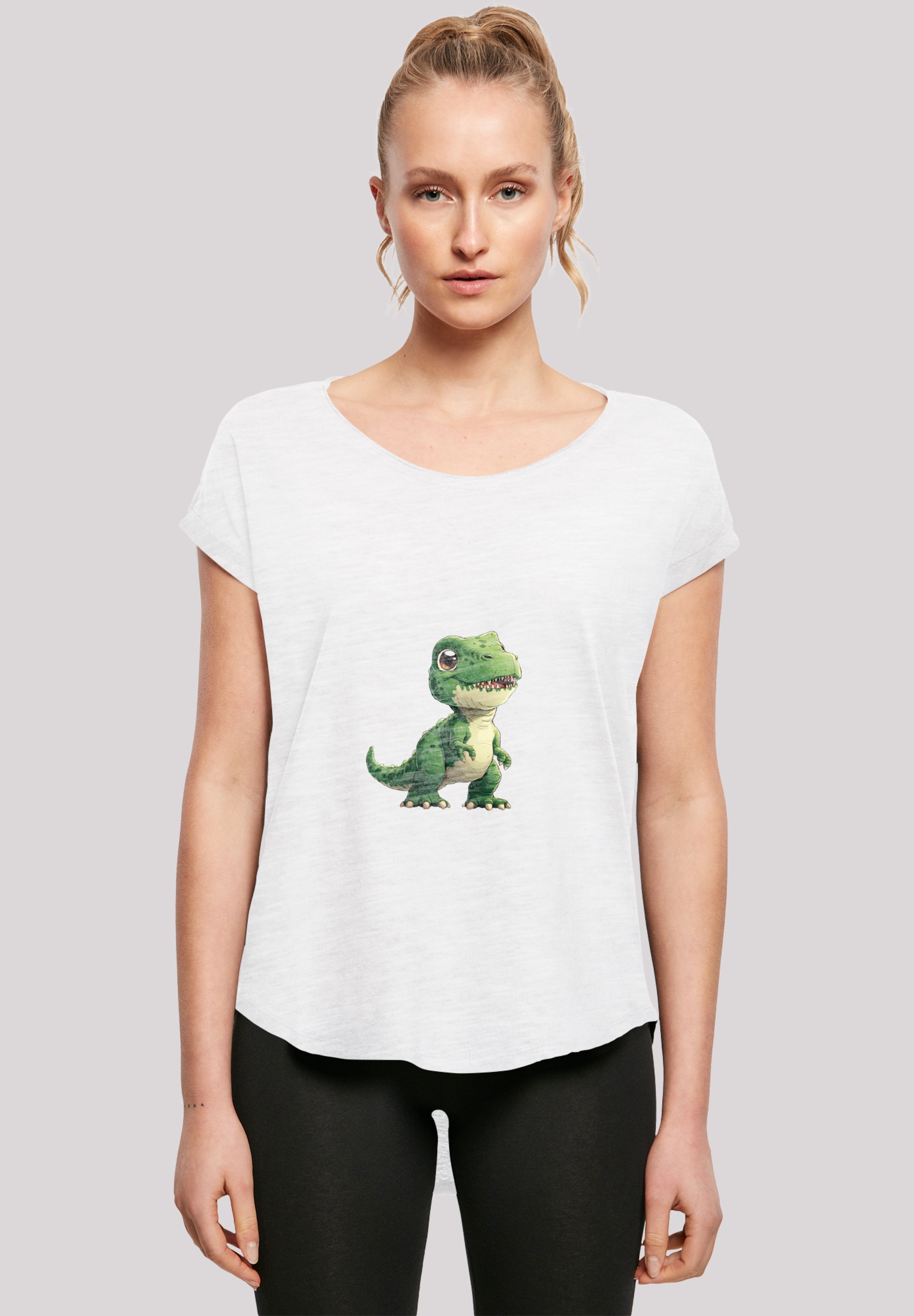 F4NT4STIC T-Shirt "Süßer grüner Dino", Premium Qualität günstig online kaufen