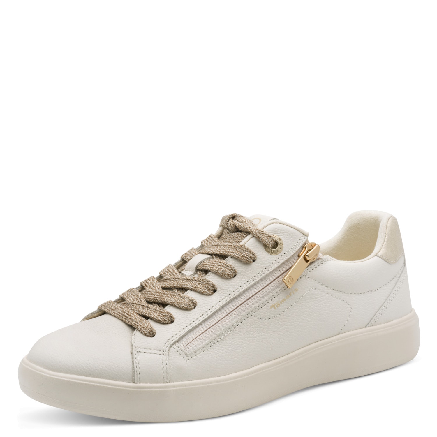 Tamaris Plateausneaker Schnürer, Halbschuh, Freizeitschuh mit Außenreißverschluss