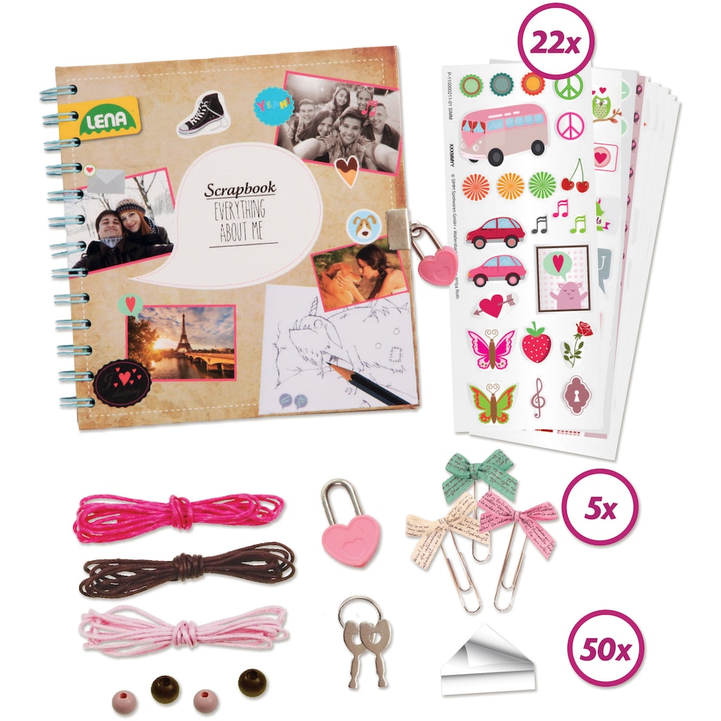 Lena® Kreativset »Scrapbook, groß«