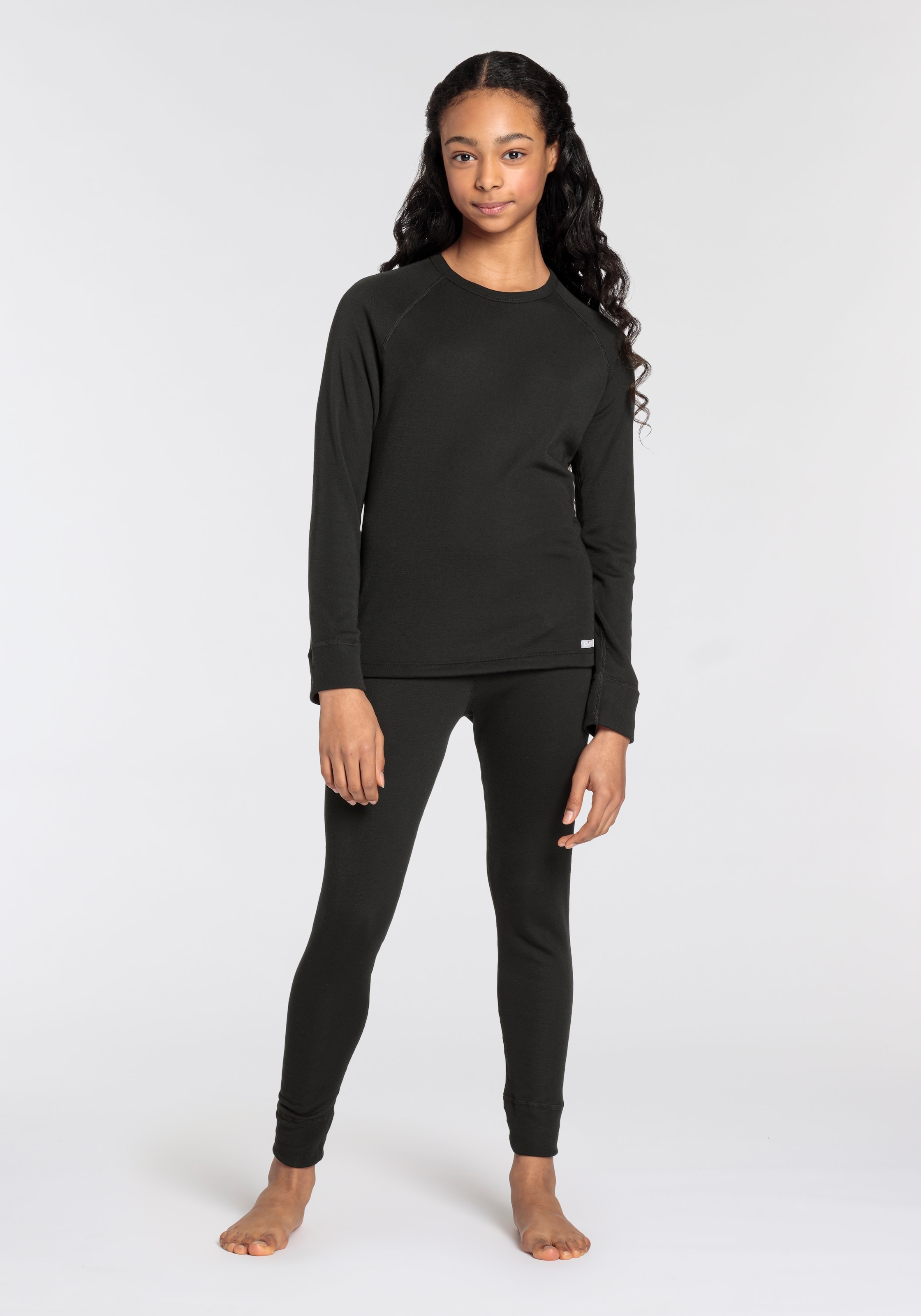 CMP Kinder Thermounterwäsche-Set "Skiwäsche-Set - für Kinder", schwarz, Gr. 152, Obermaterial: 100% Polyester, Bekleidungssets, Atmungsaktiv &