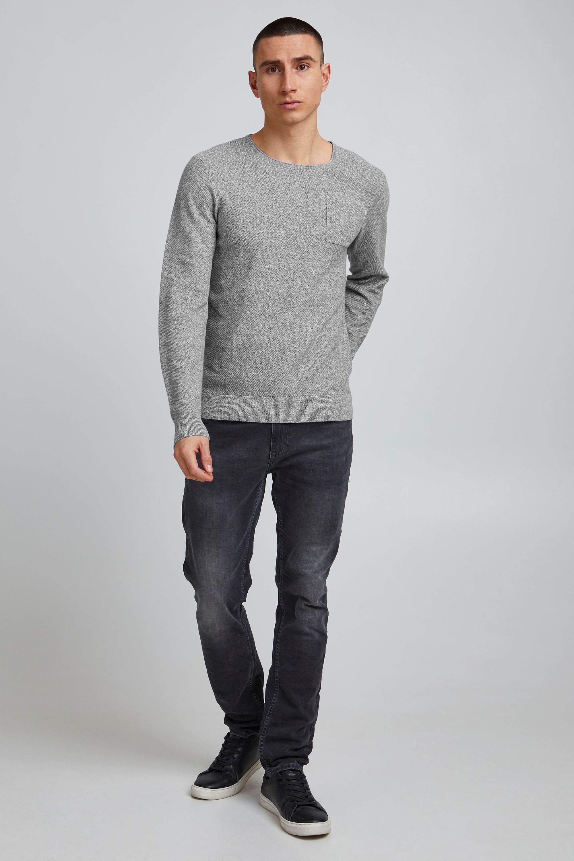 Thumbnail - Blend Strickfleece-Pullover "Strickpullover bhpullover"