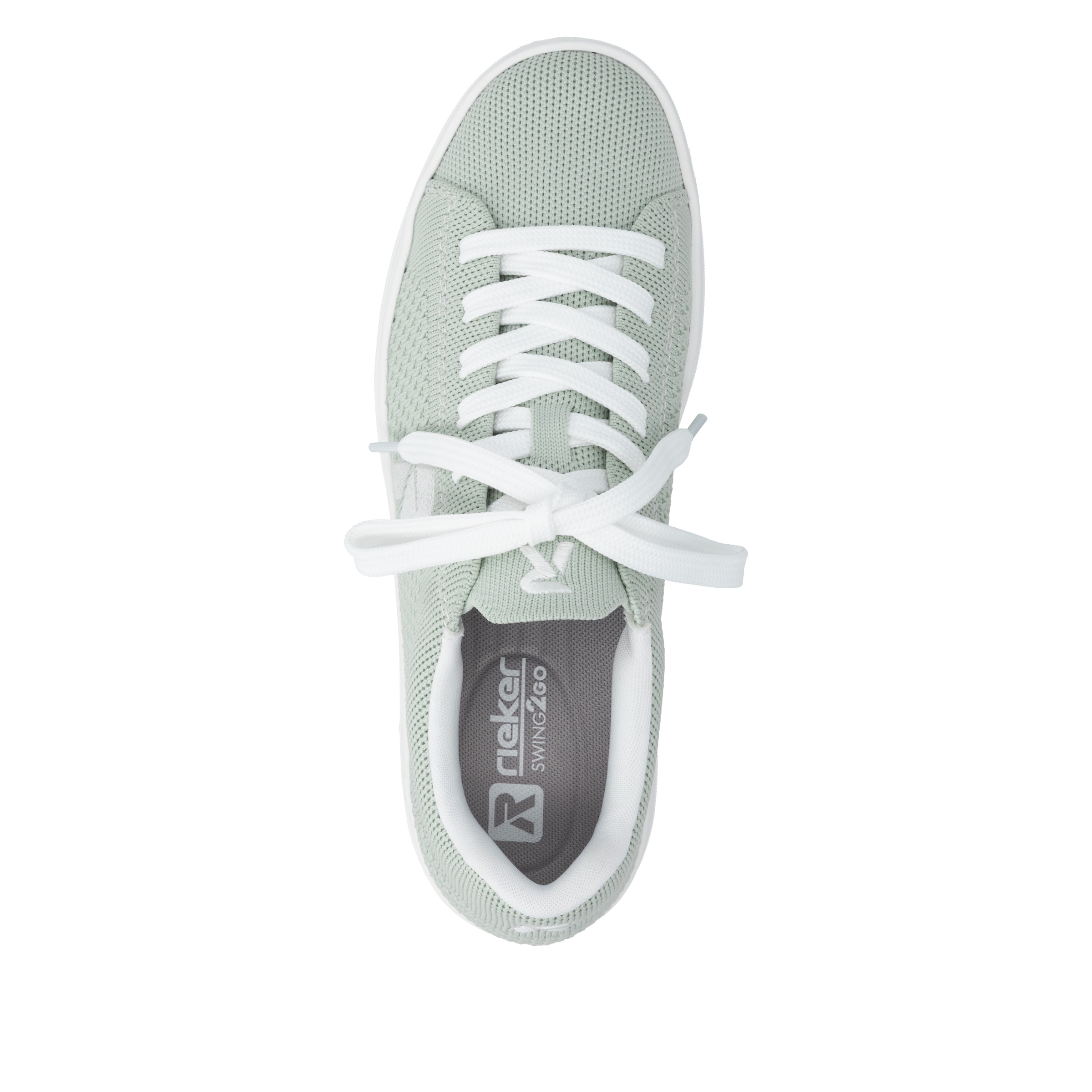 RIEKER Sport Plateausneaker  Slip-on Sneaker, Halbschuh, Freizeitsneaker mit aufgesetzter Schnürung