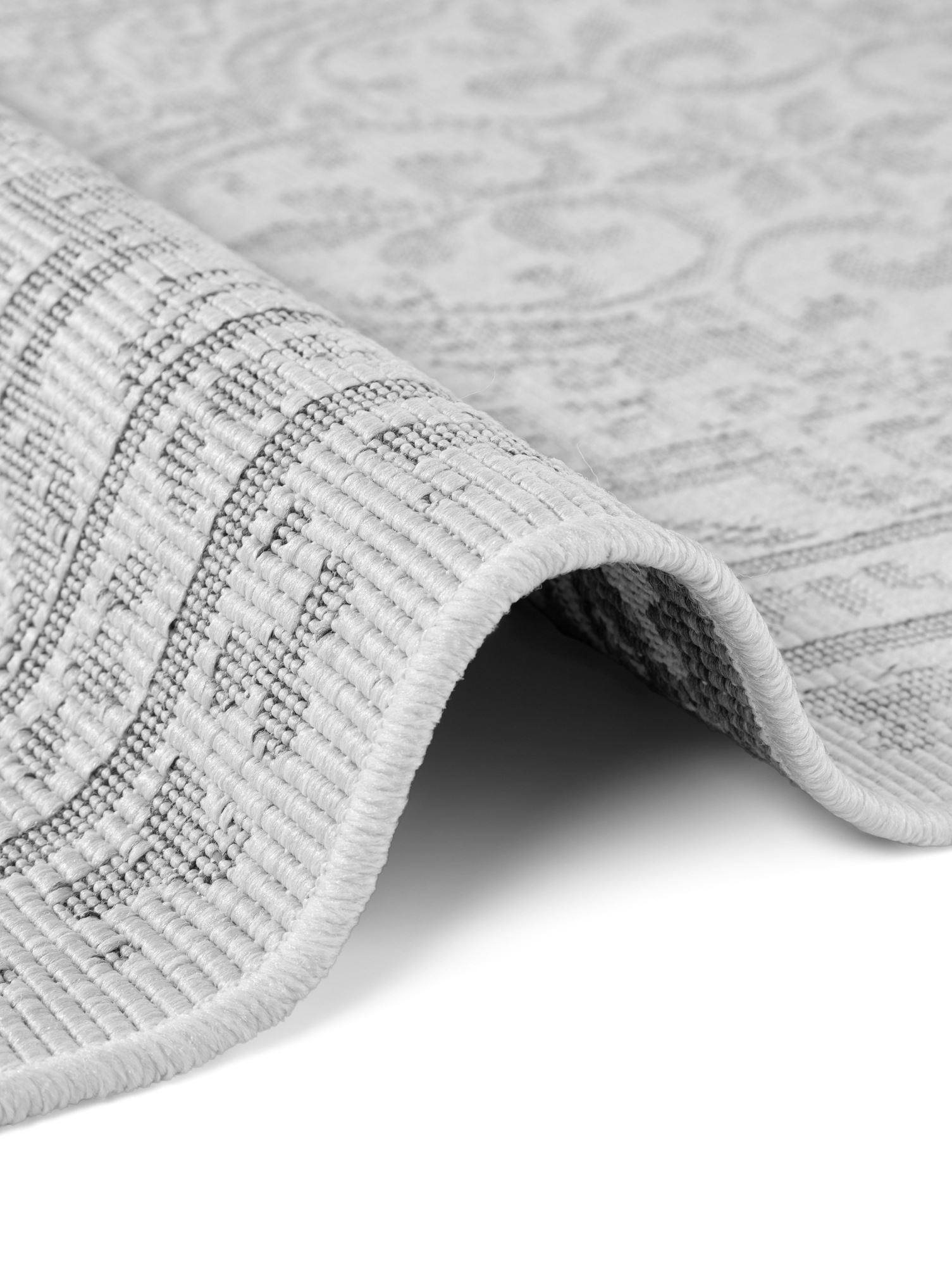 NORTHRUGS Outdoorteppich »Rosel Wendeteppich«, rechteckig, 5 mm Höhe, In und Outdoor, Flachgewebe, wetterfest, pflegeleicht, robust