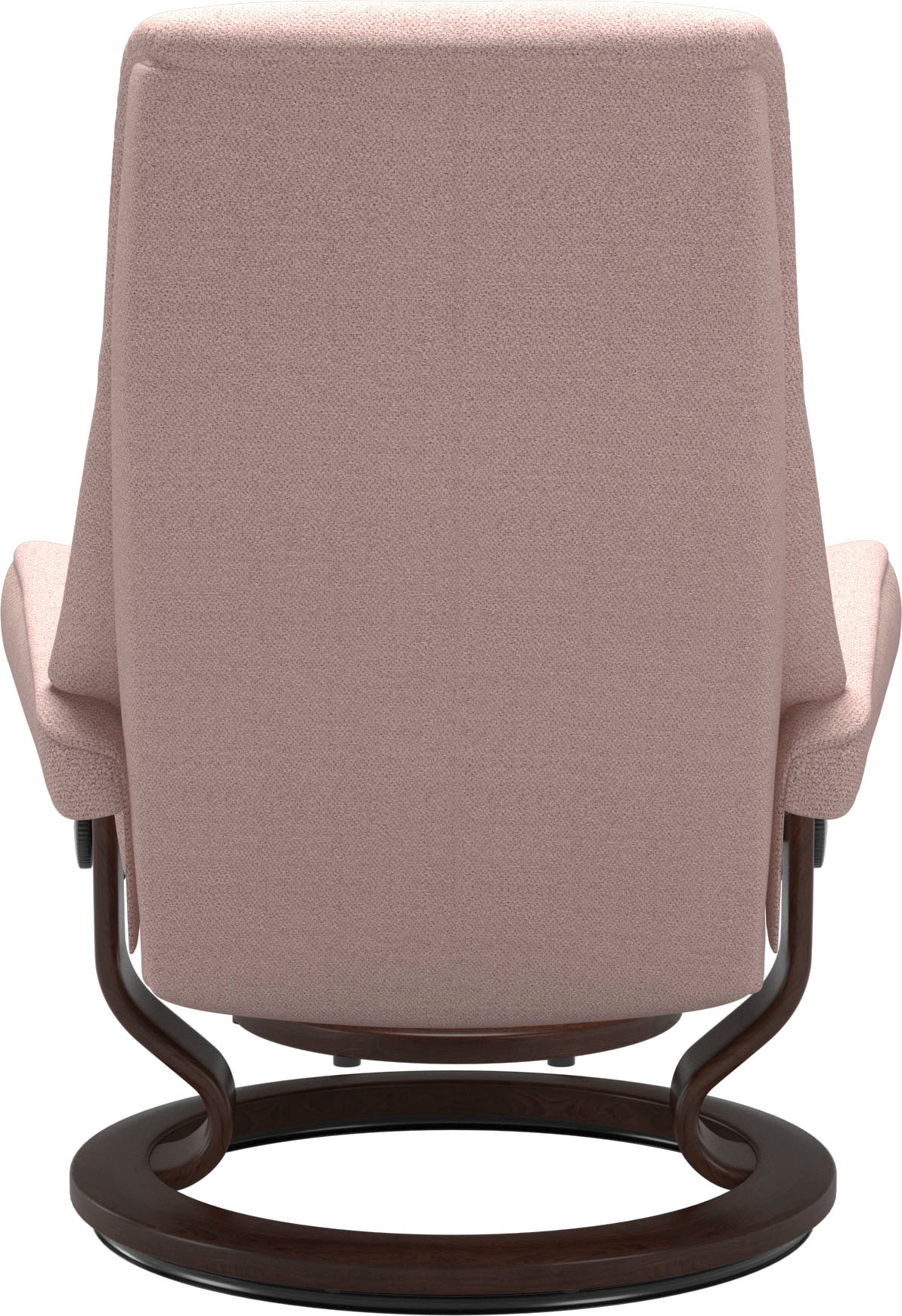 Stressless® Relaxsessel »View«, (Set, Relaxsessel mit Hocker), mit Classic Base, Größe M,Gestell Braun
